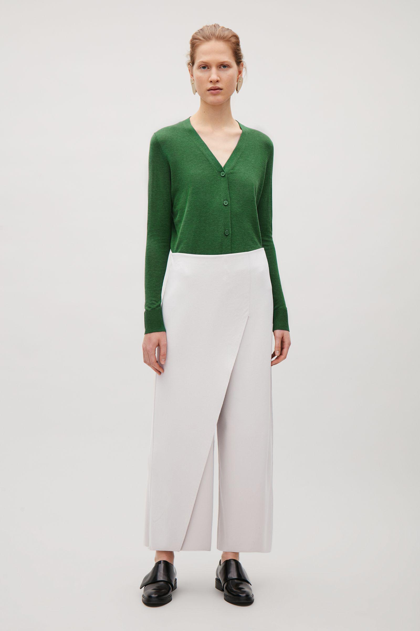 silk cotton cardigan