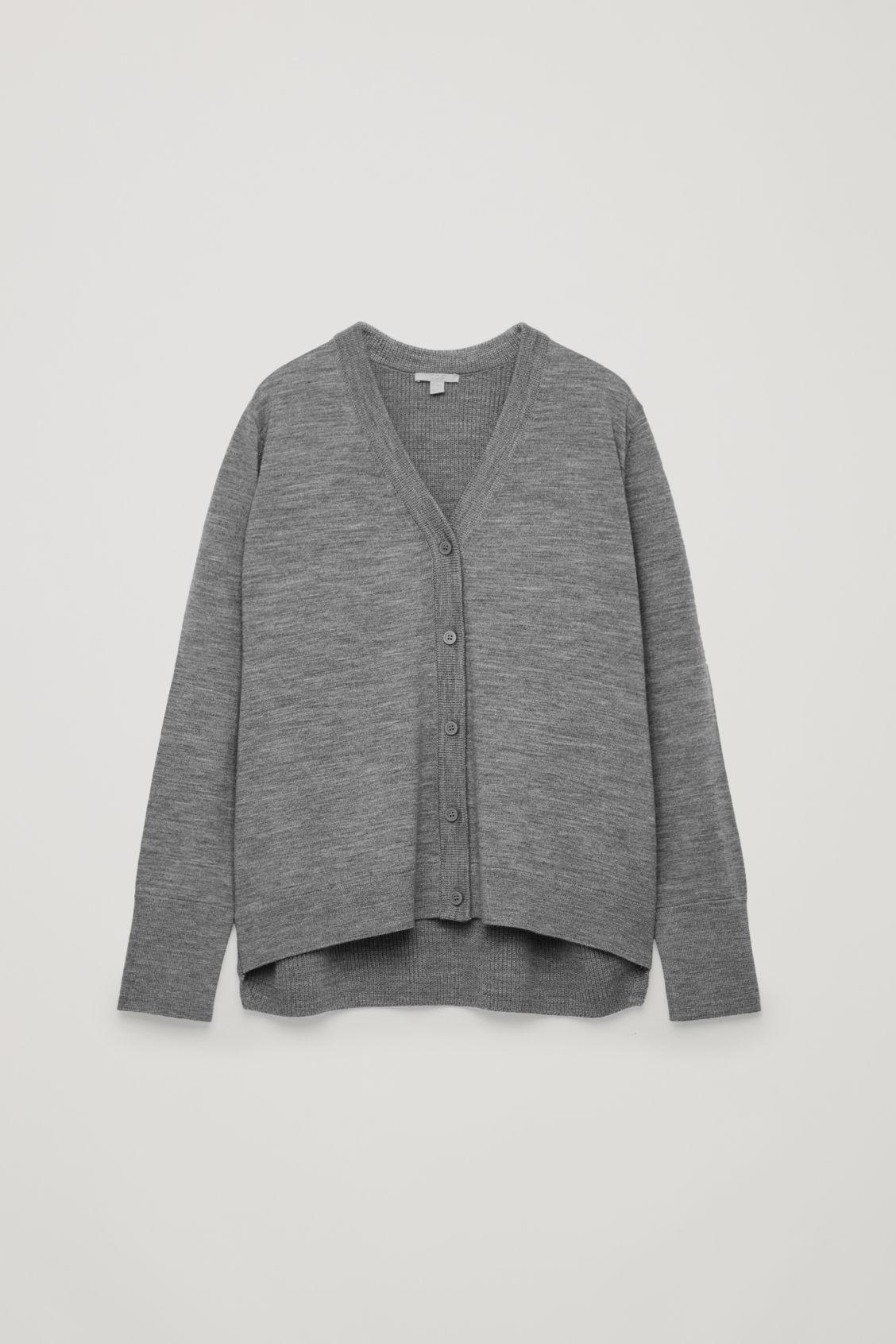 cos merino cardigan