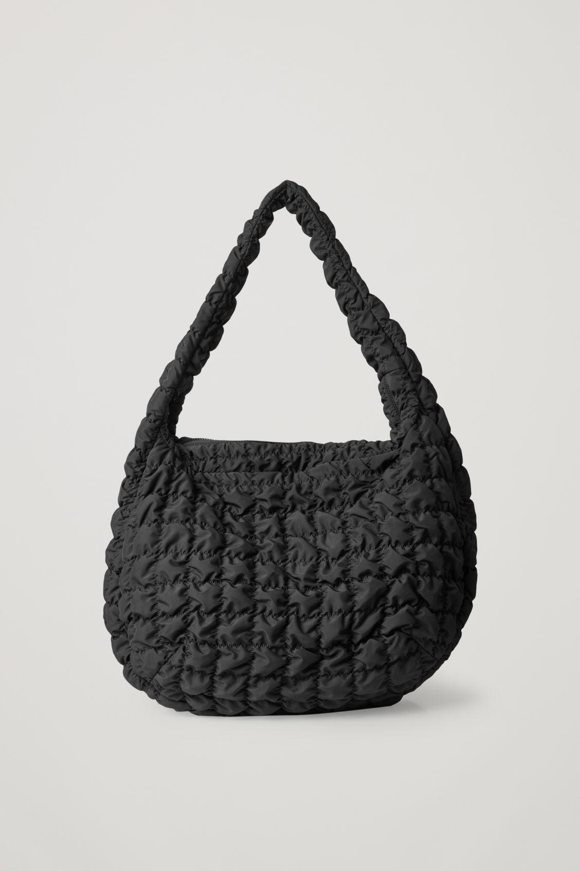 oversized quilted bag