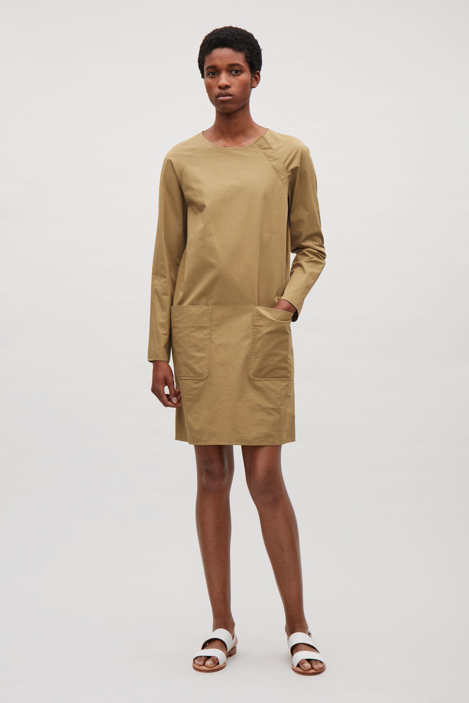 cos shift dress