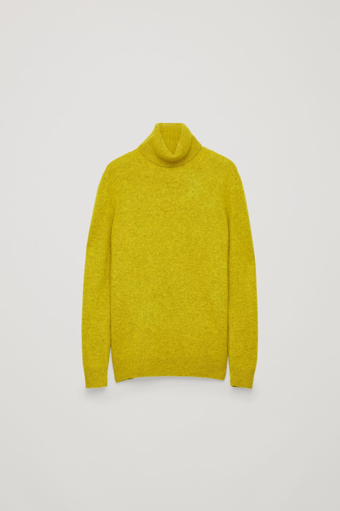 yellow cashmere jumper