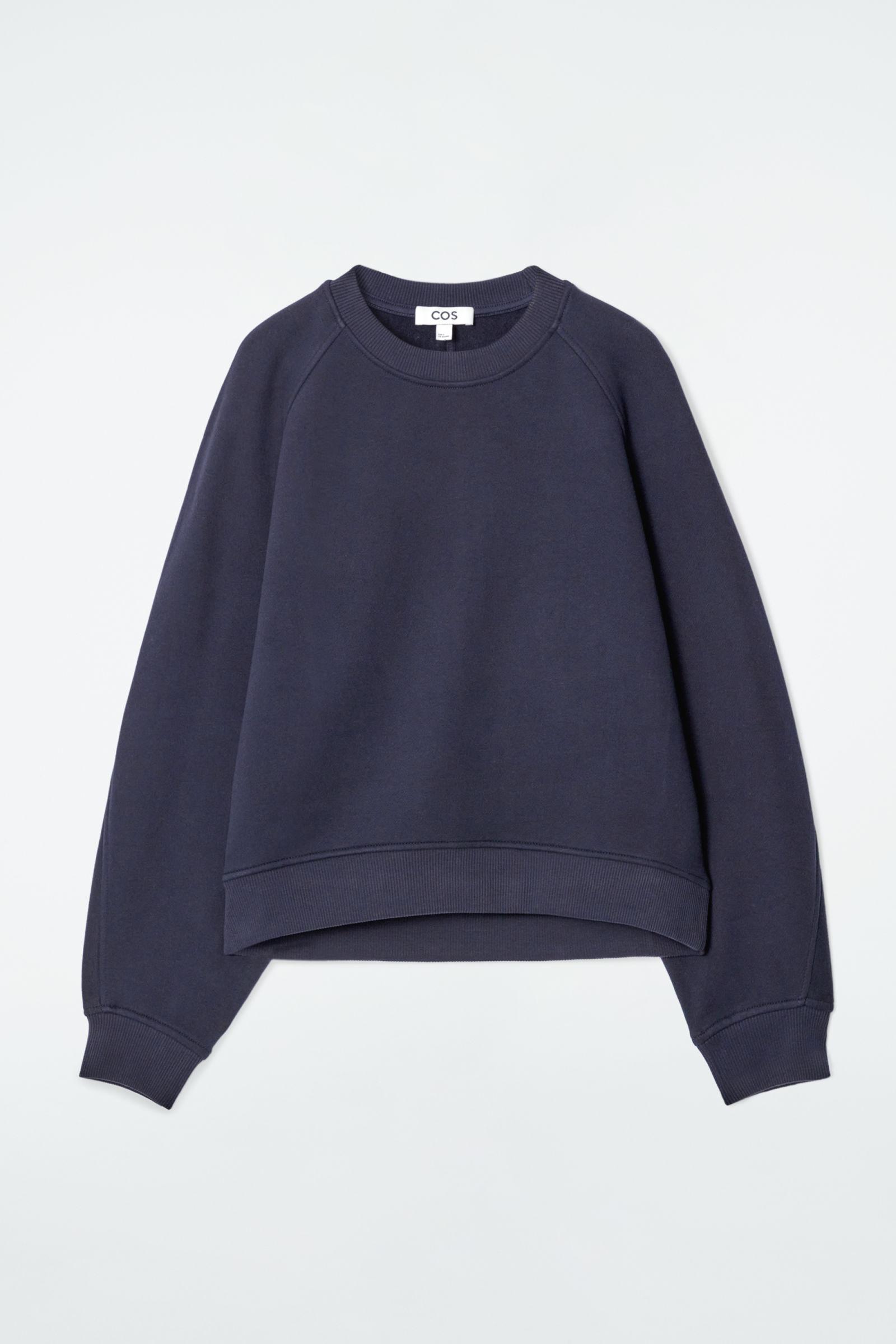 Sweatshirt Sale Cos Relaxed Jersey Sweatshirt Cos Blue Sweatshirt