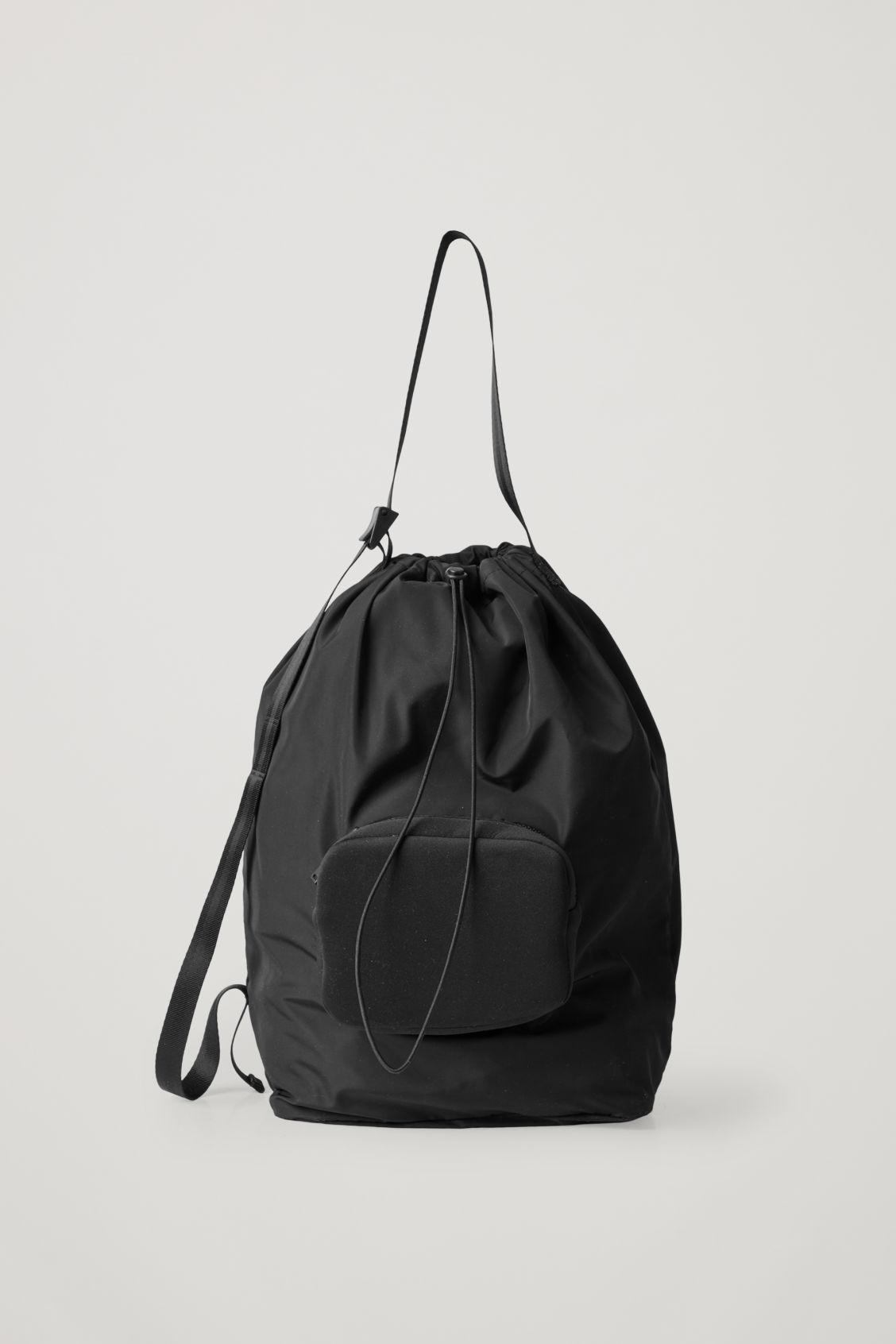 COS Packable Drawstring Bag in Black for Men | Lyst