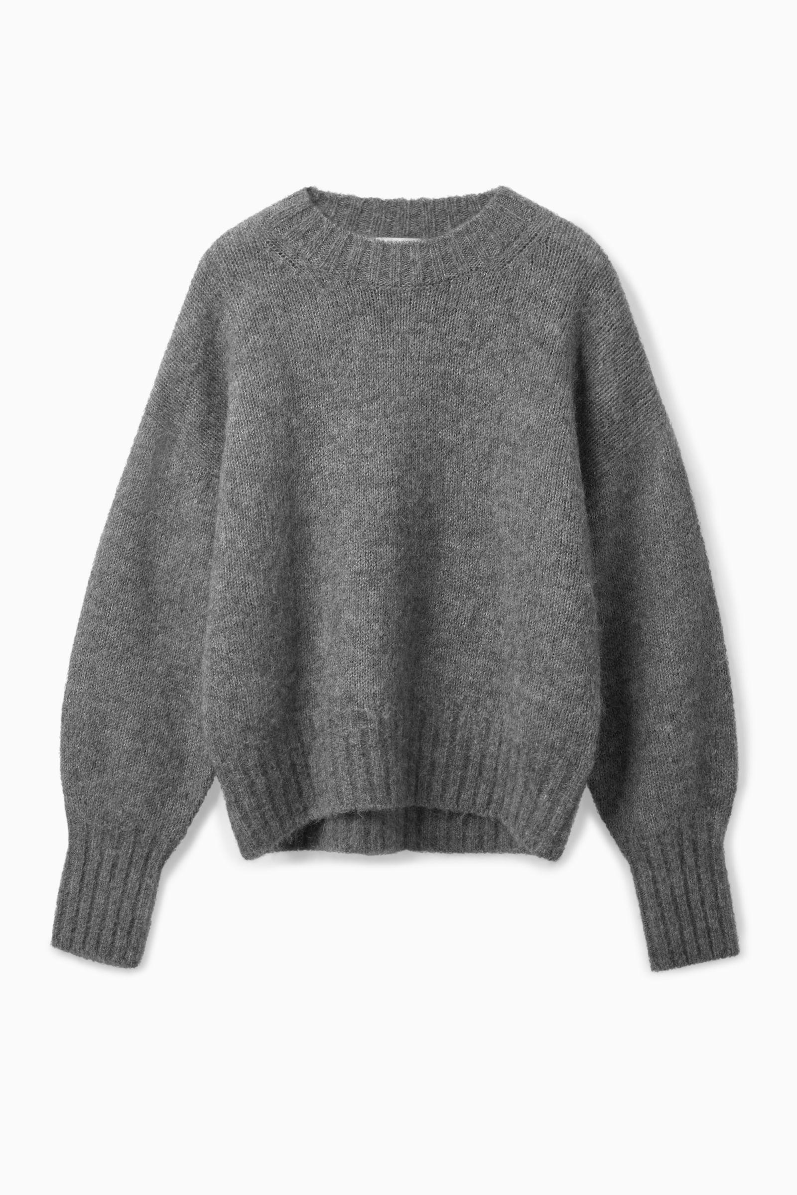 COS Wool Loose-fit Cropped Sweater in 