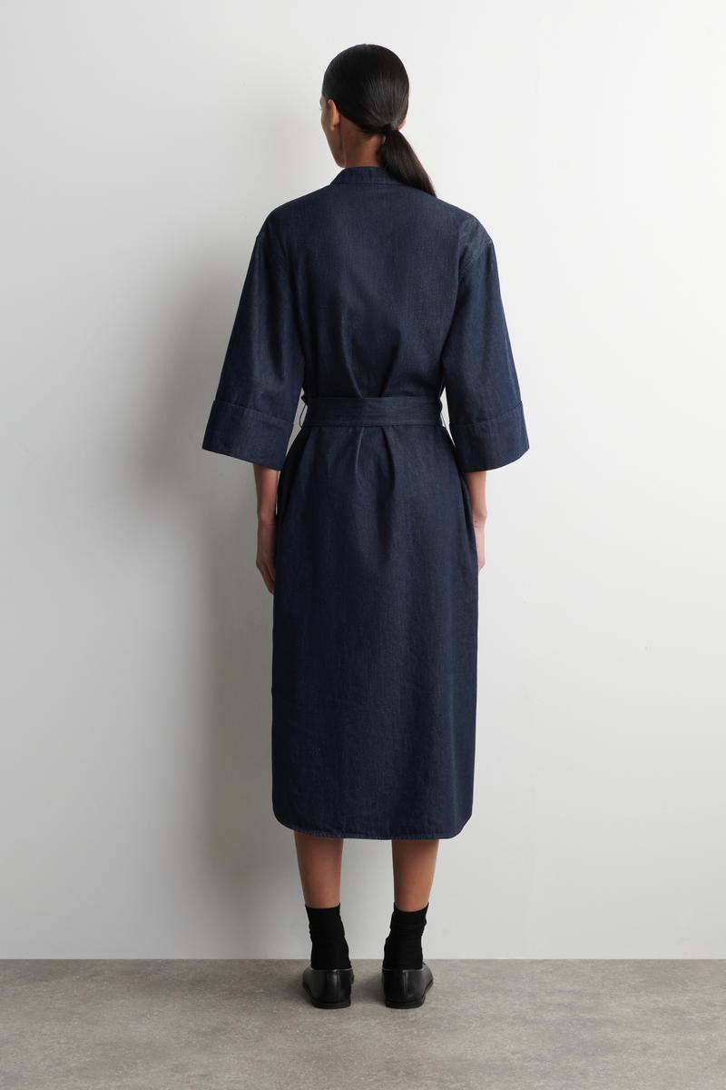 cos linen midi shirt dress cos stores + Linen Shirt Dress