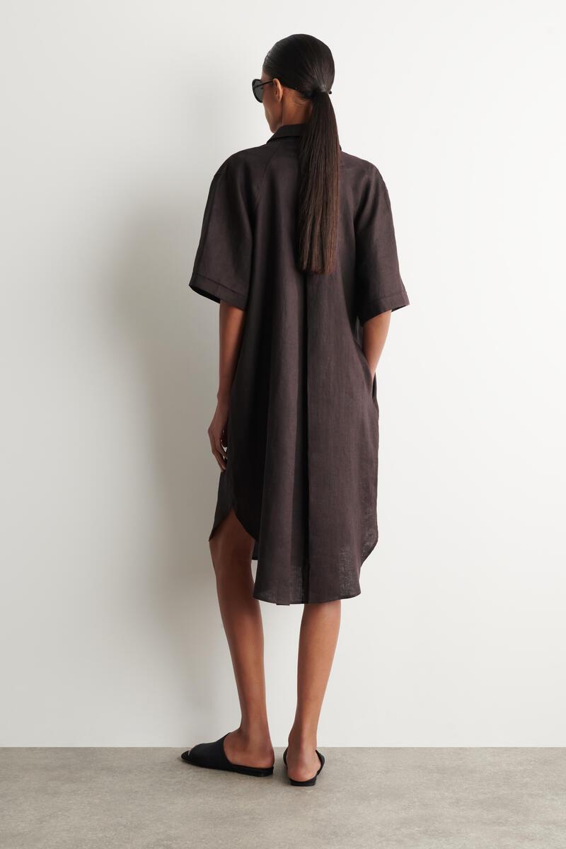 cos waisted short sleeve dress COS Waisted Short-Sleeve Dress