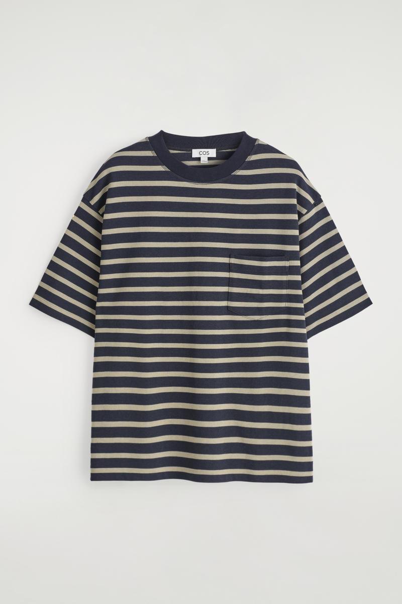 【Classic】cos striped short sleeve shirt Classic Cos Striped Short Sleeve Shirt | eBay