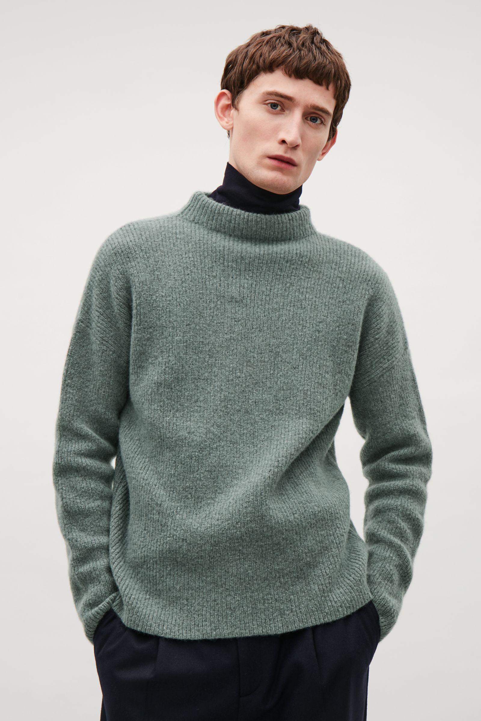 oversized wool jumper mens