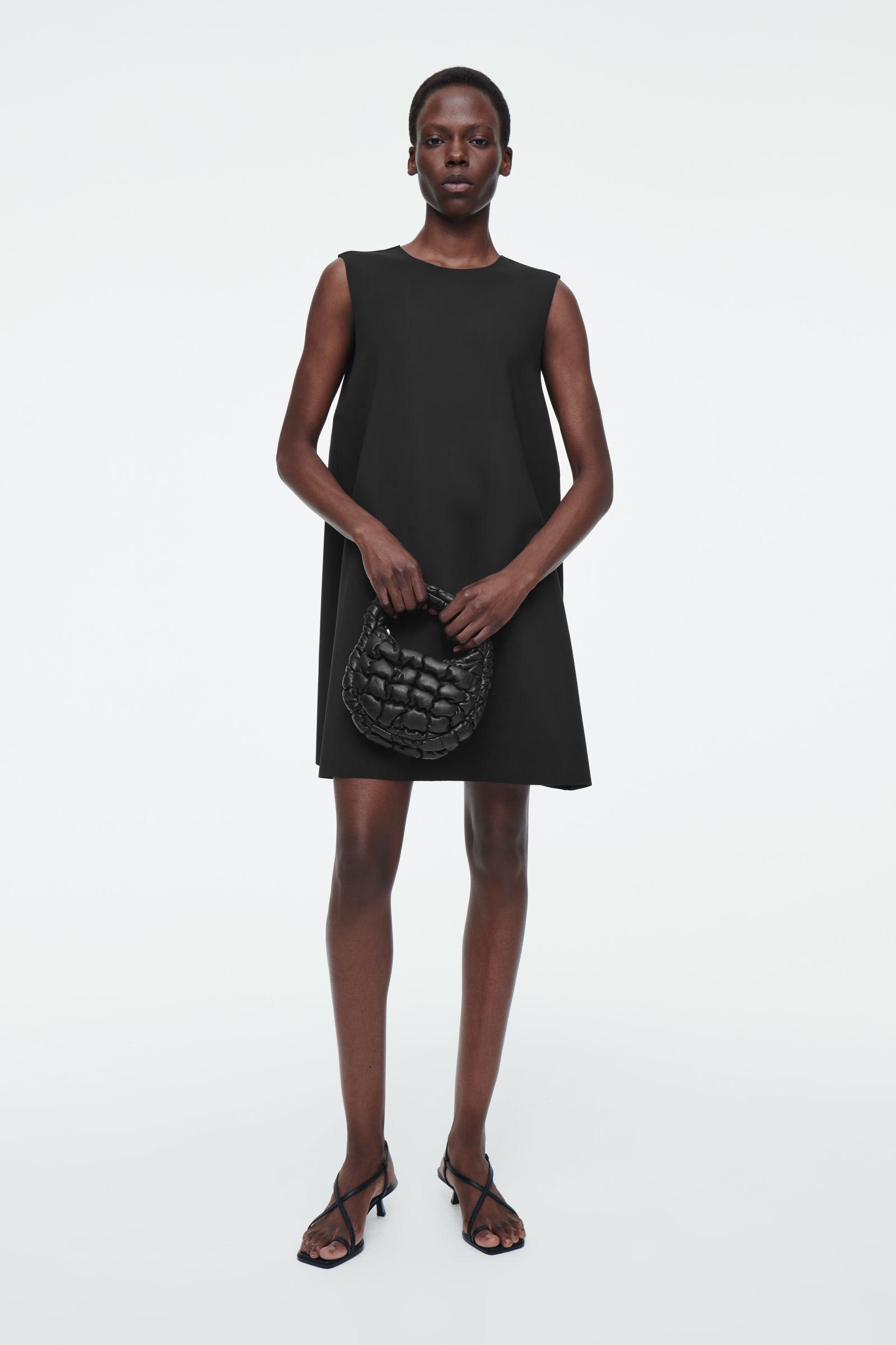 COS A-line Scuba Mini Dress in Black | Lyst UK COS A-line Scuba Mini Dress in Black | Lyst UK