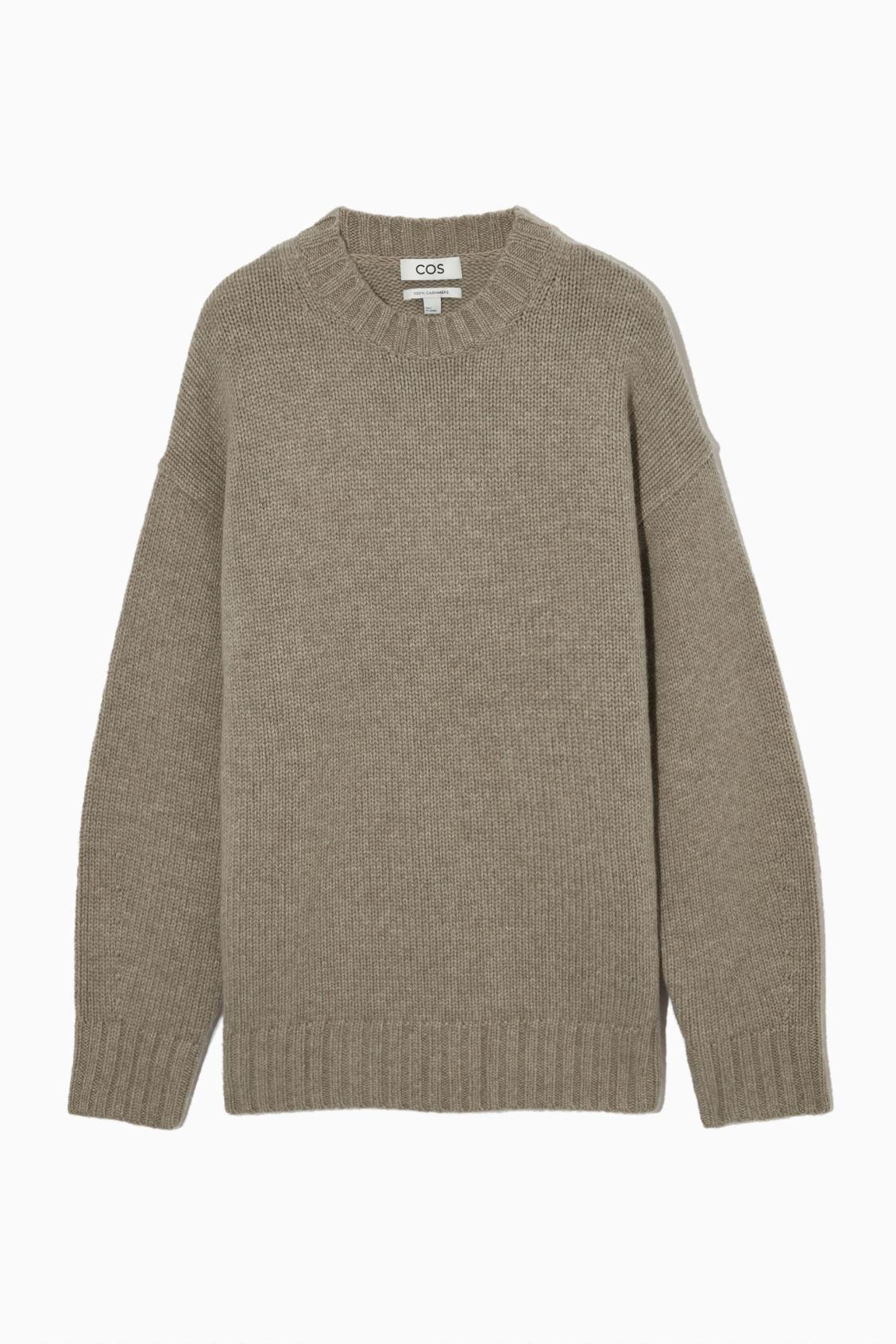 COS Oversized Pure Cashmere Jumper in 