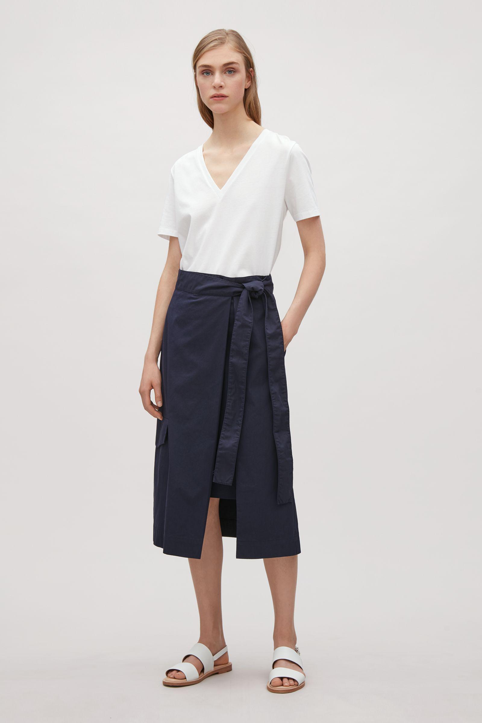 wrap utility skirt