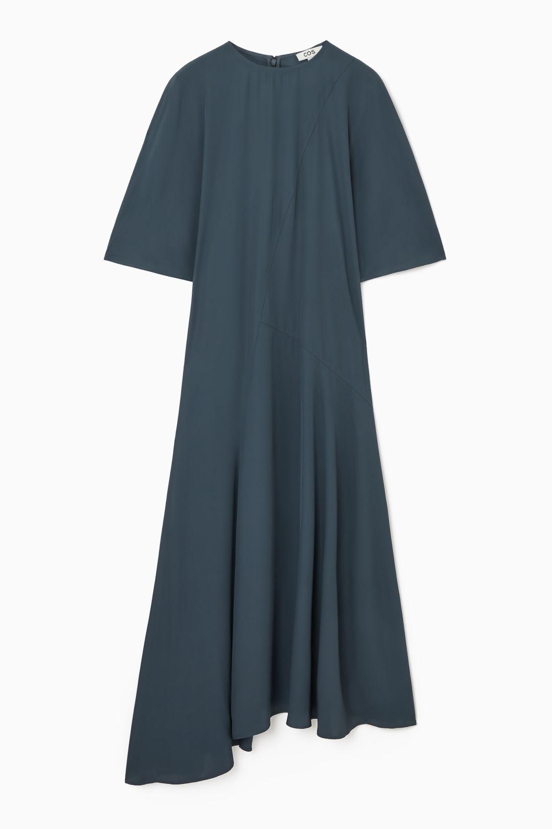 cos draped jersey dress COS Draped-Neck Jersey Dress