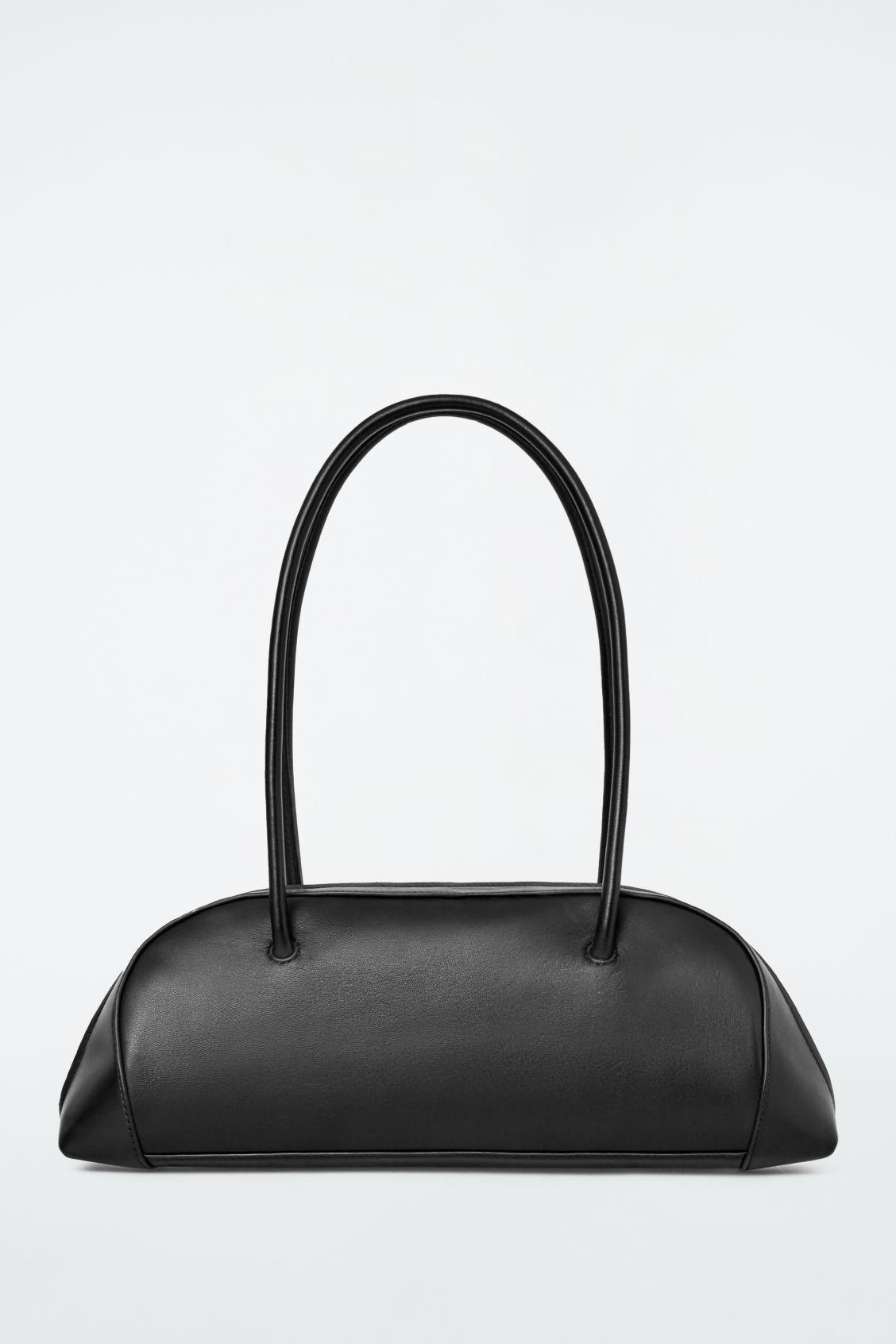 COS Eastside Bowling Bag - Leather in Black | Lyst