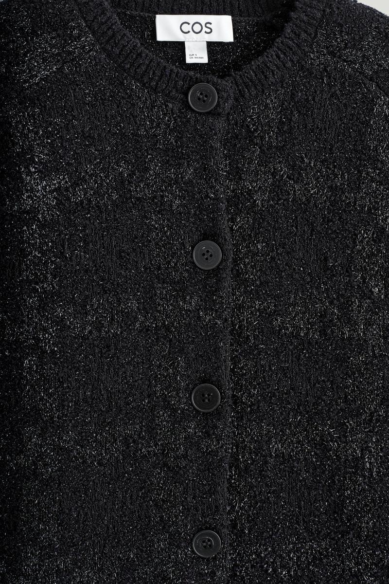 cos-Black-Sparkly-Boucle-Knit-