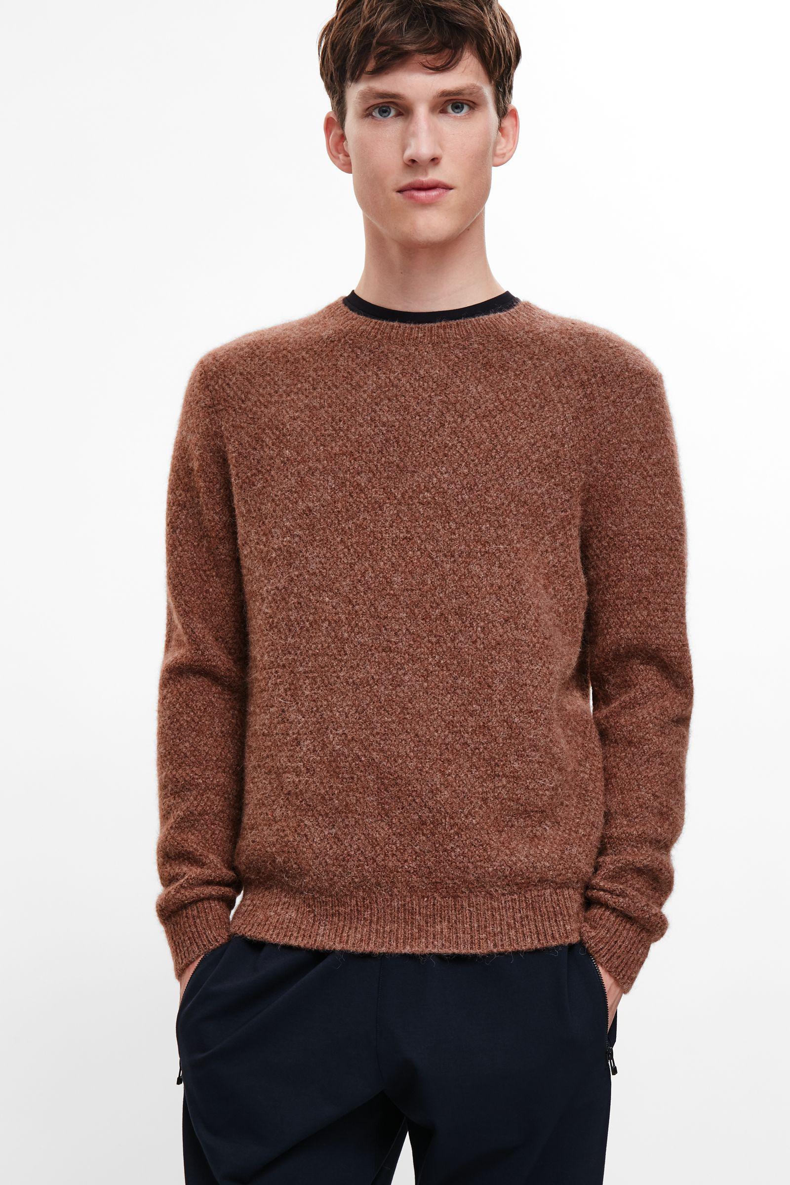 mens alpaca jumpers