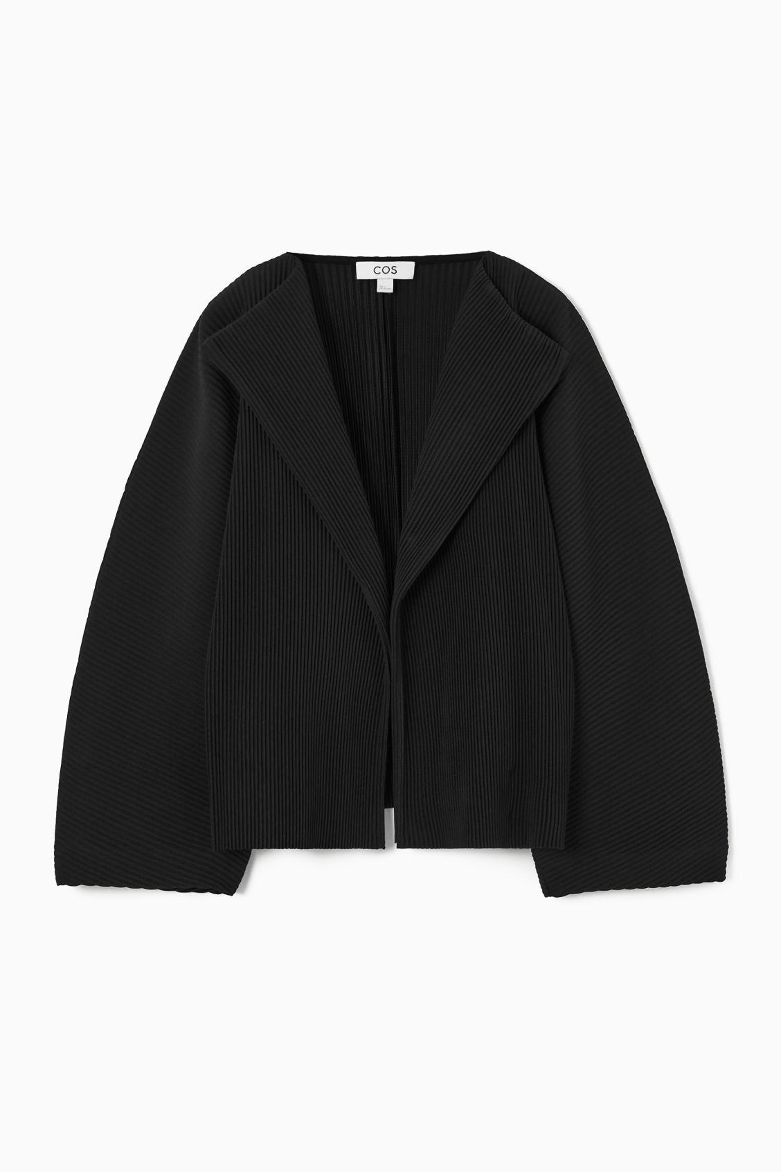 Cos pleated cardigan hotsell