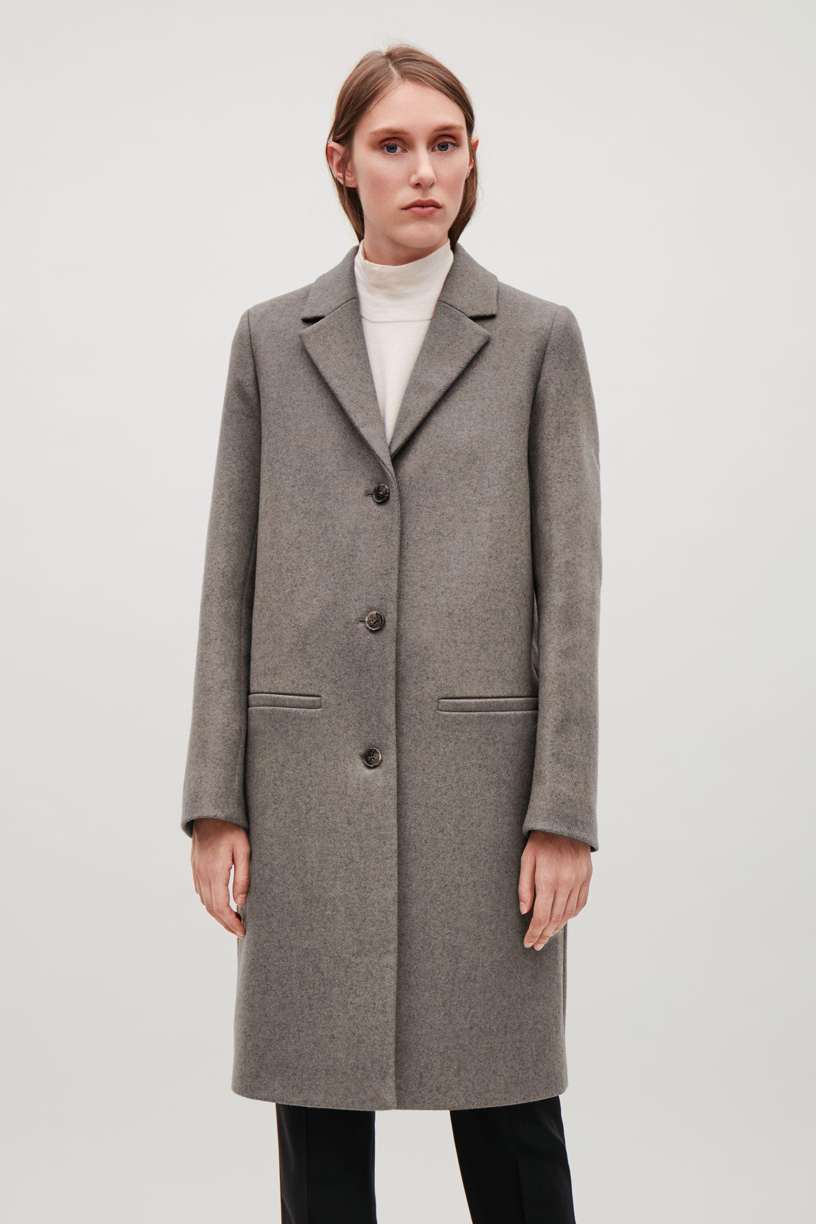 COS Tailored Wool Coat | Lyst