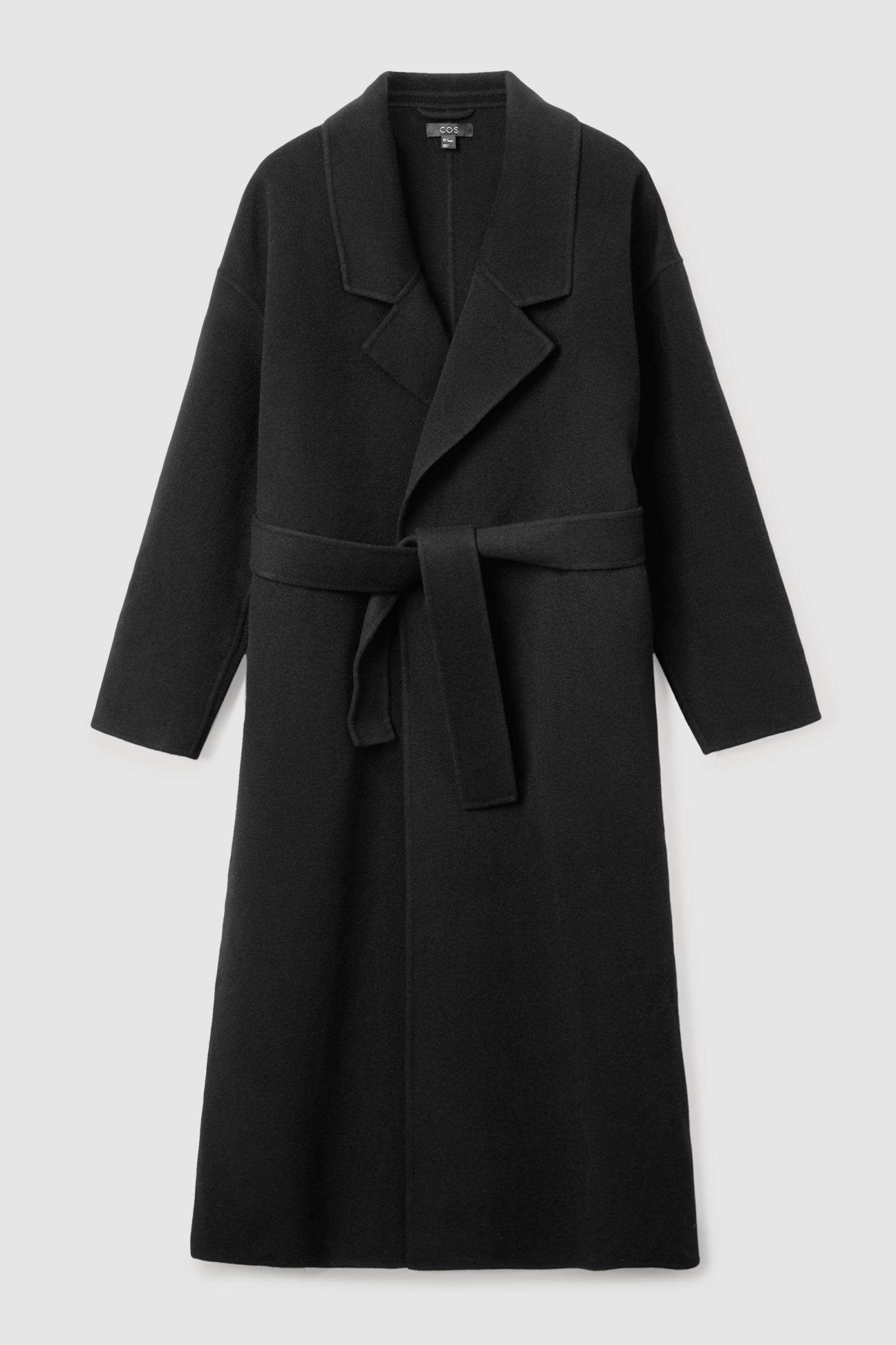 COS Wool Mix Relaxed Belted Coat in 