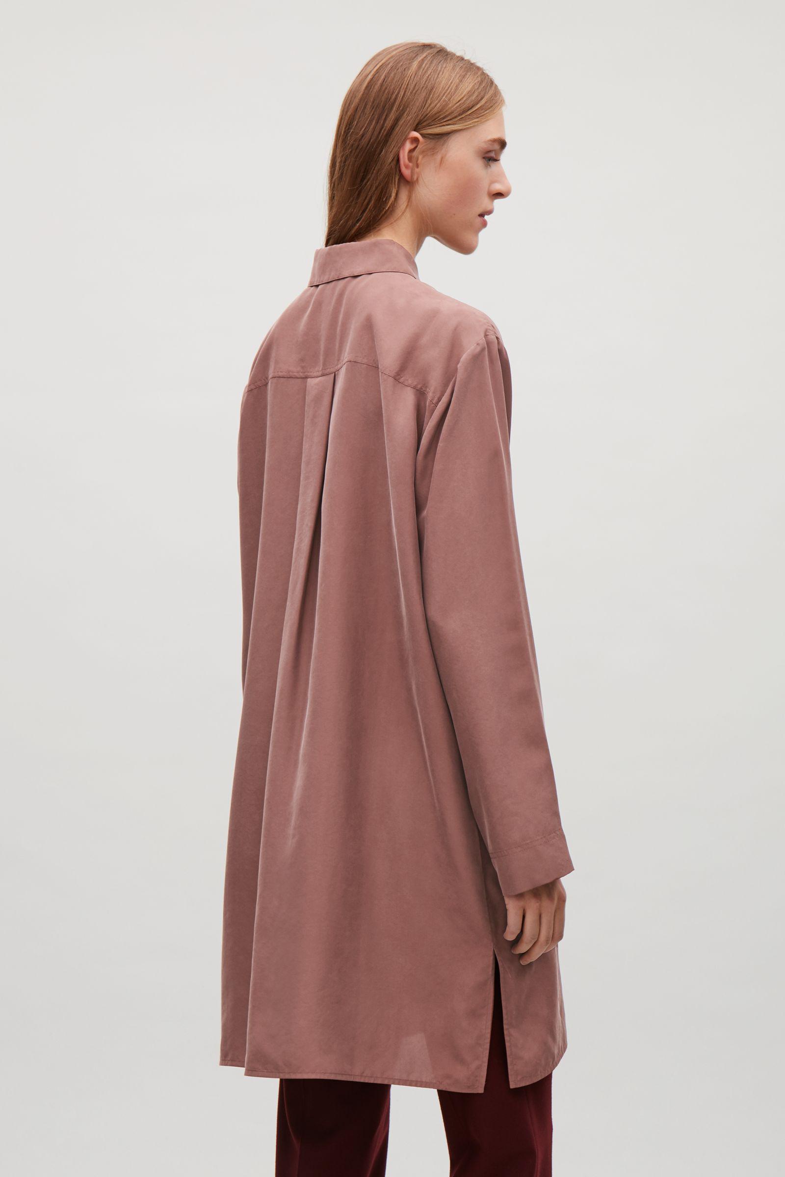 Long silk tunic Outlet