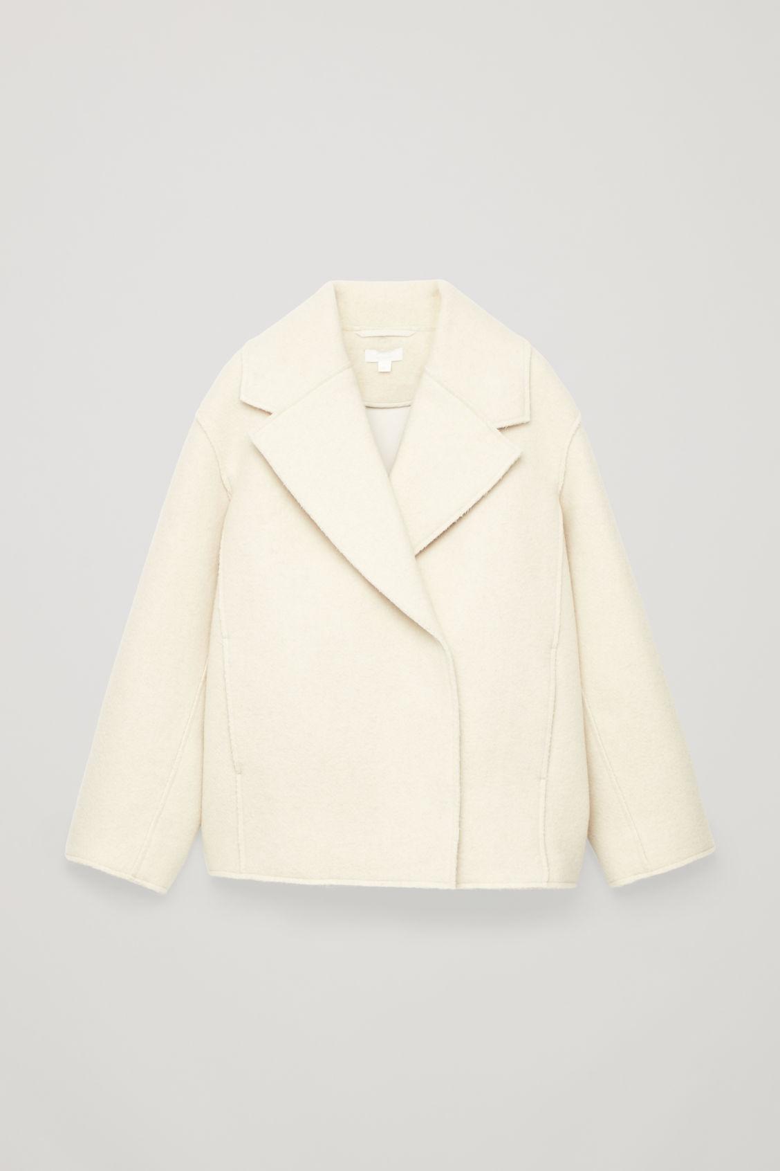 oversized lapel coat