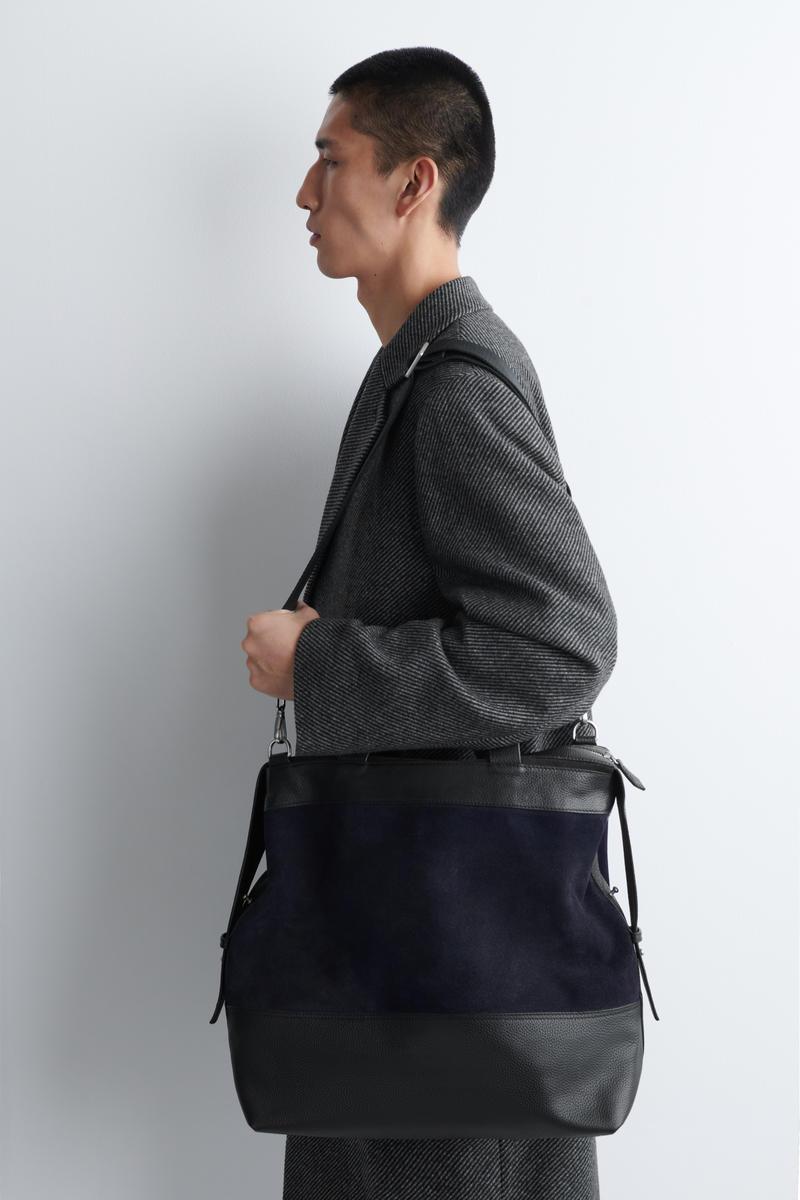 COS City Messenger Bag in Blue for Men | Lyst