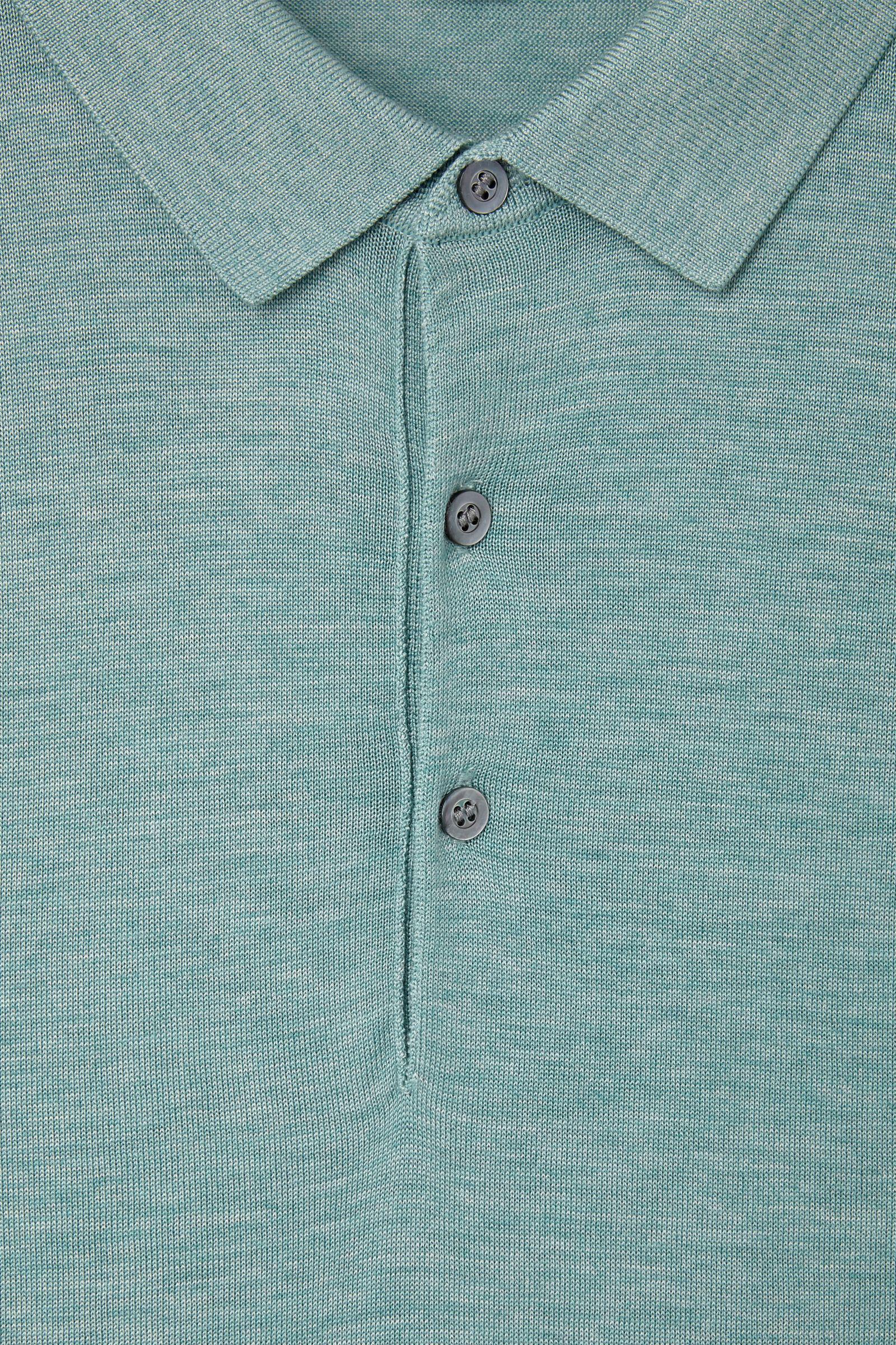 cos silk cotton polo shirt
