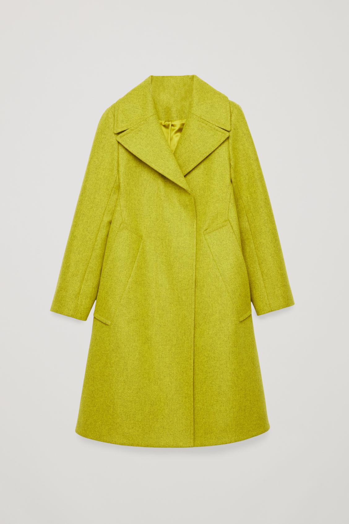 cos yellow coat