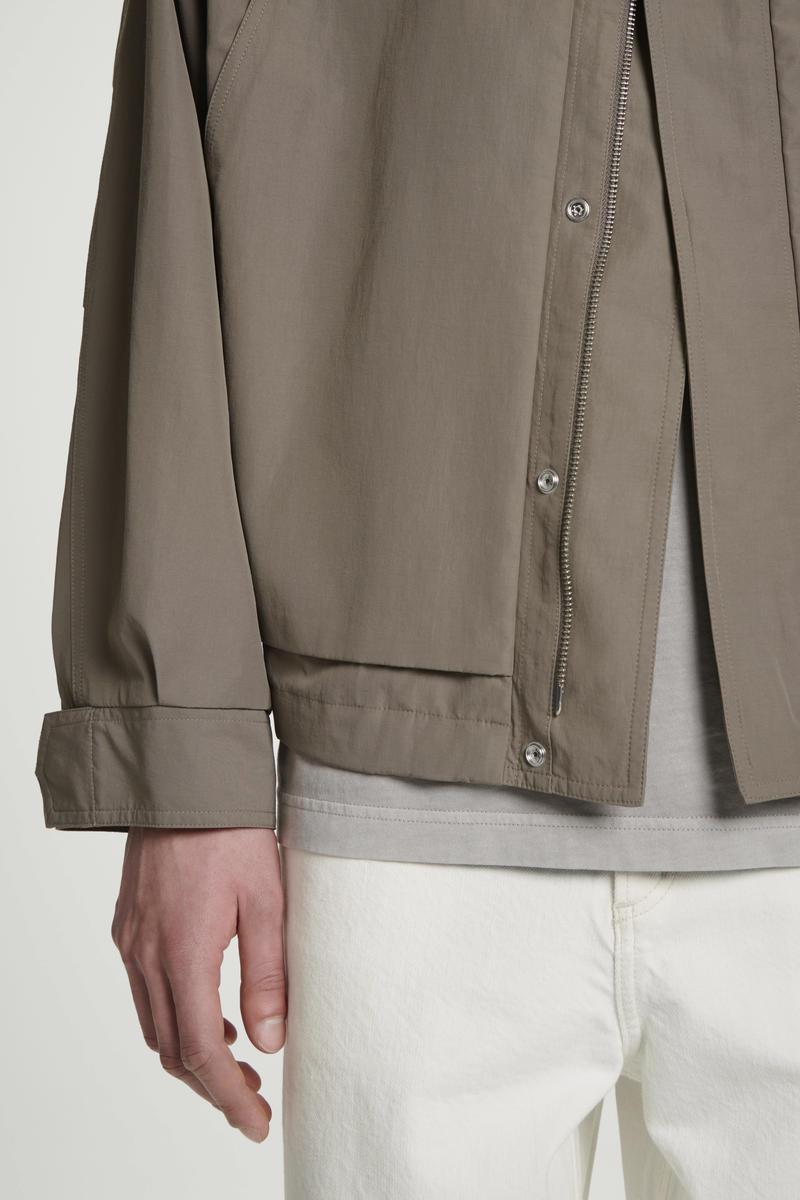 cos-Beige-Twill-Utility-Bomber