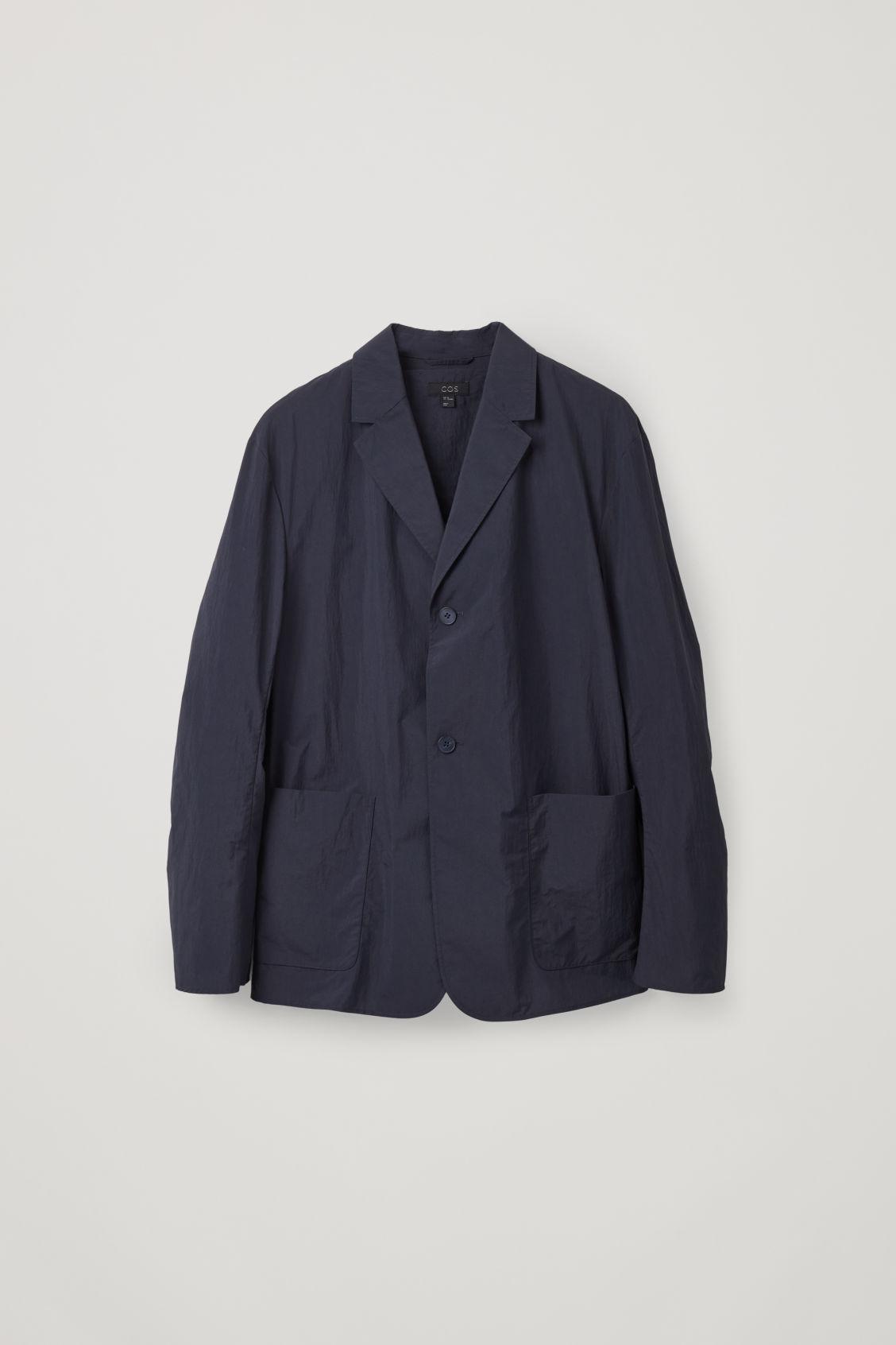 COS Lightweight Packable Blazer in Blue for Men Lyst UK