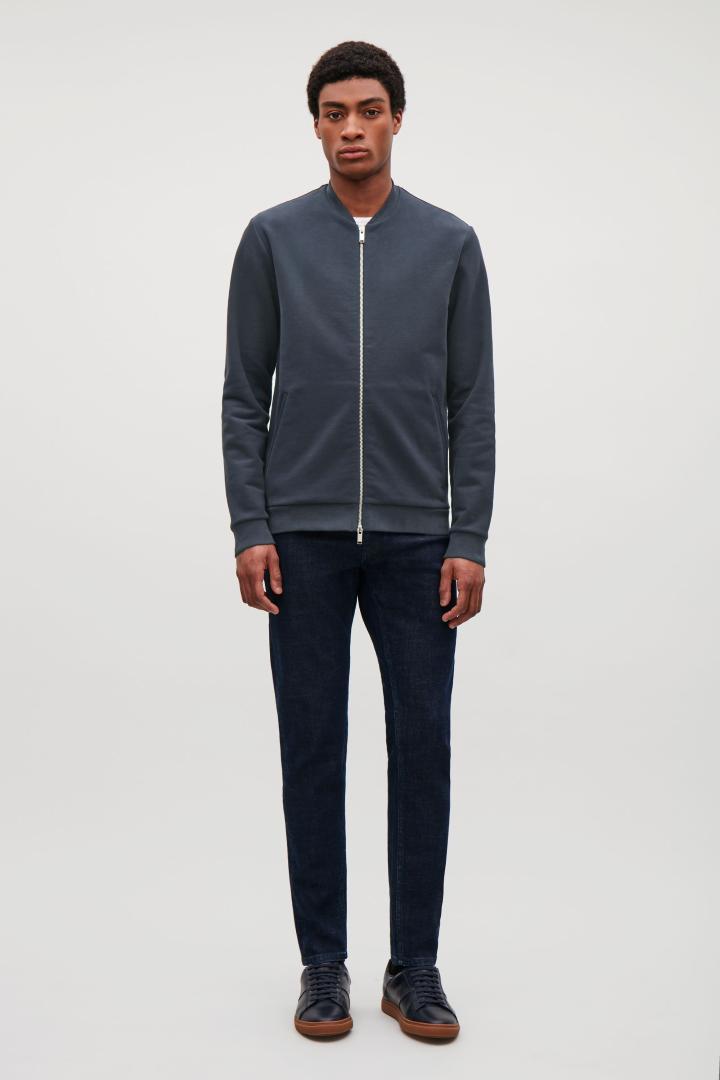 zip up bomber jacket