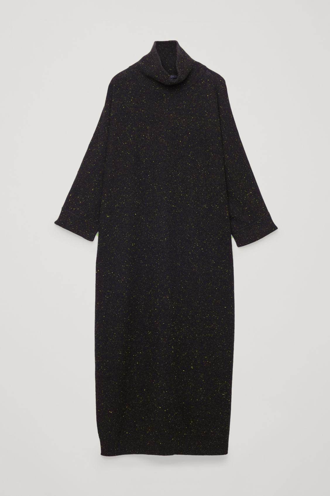 oversized wool dress