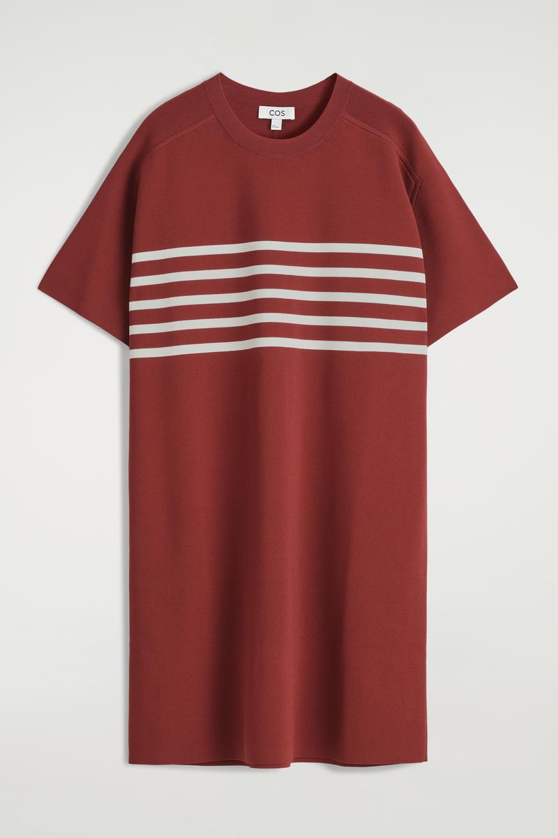 balloon sleeve knit dress Anna-Kaci Women's Long Sleeve Knit Sweater Dress with Textured Stitch