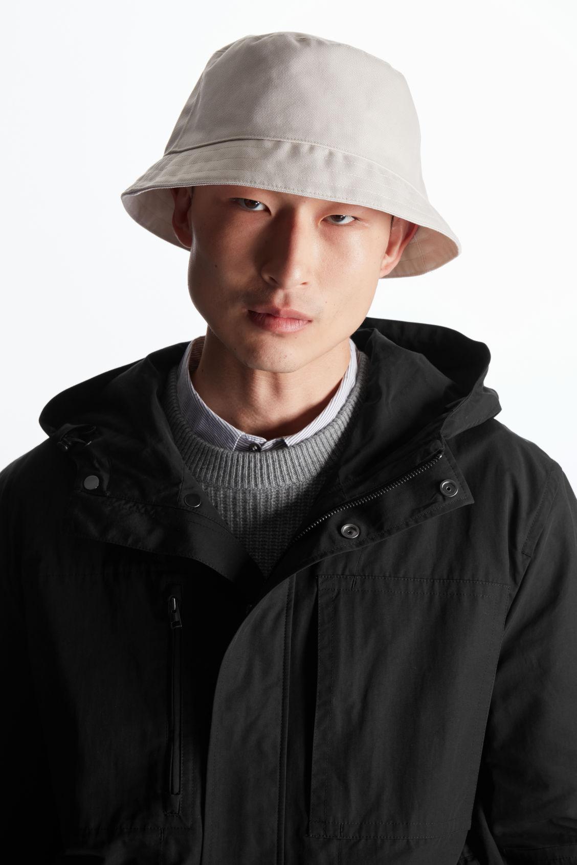 COS Canvas Bucket Hat in Beige (Natural 