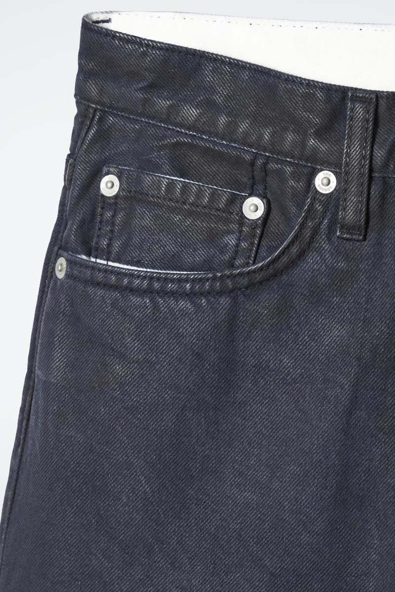 COS Volume Sprayed Wide-leg Jeans in Blue | Lyst