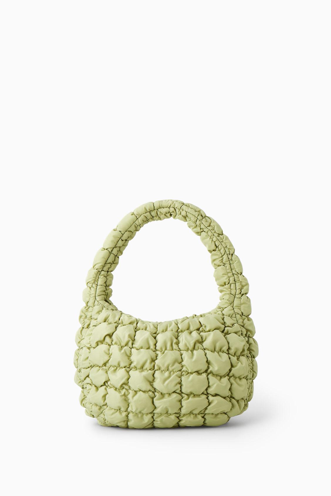 COS Quilted Mini Bag in Green Lyst