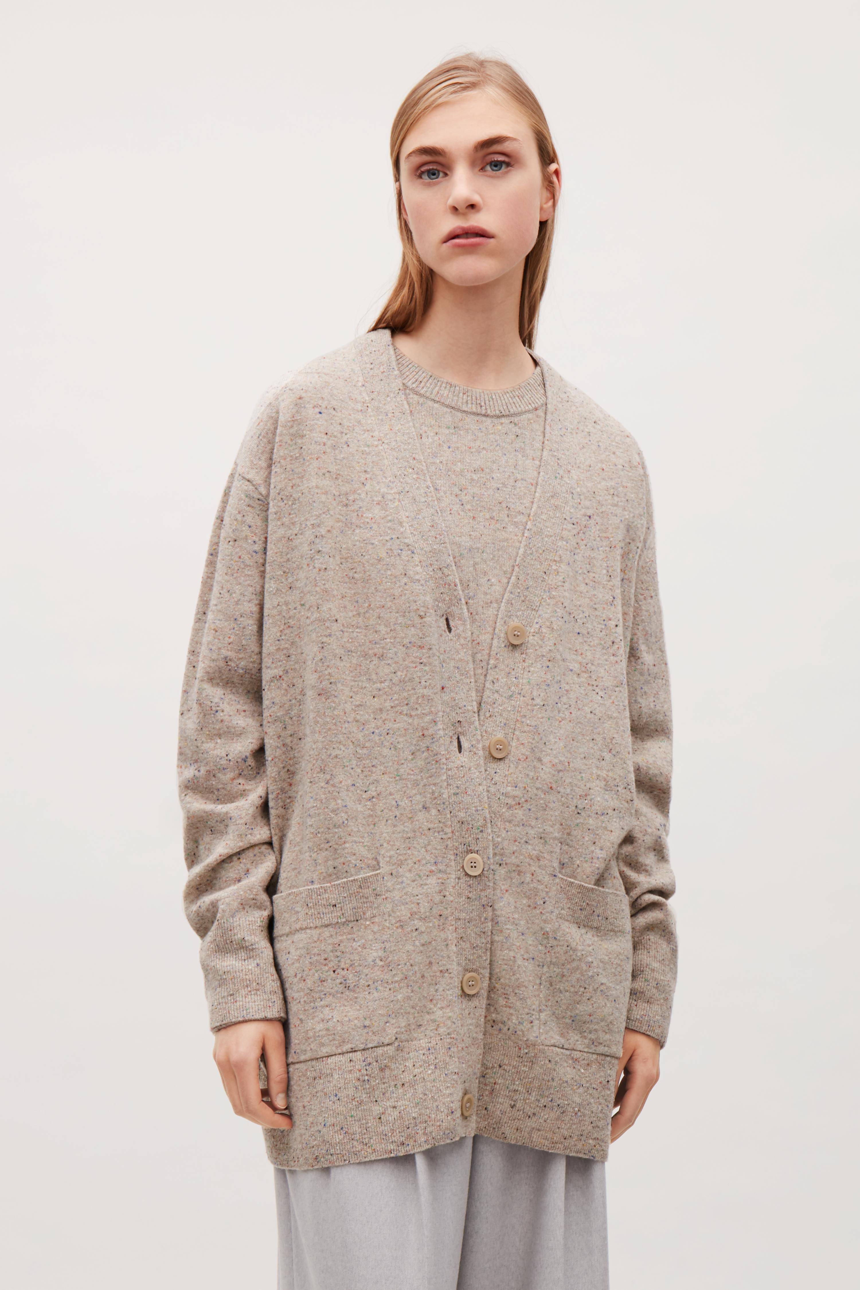 oversized wool cardigan womens