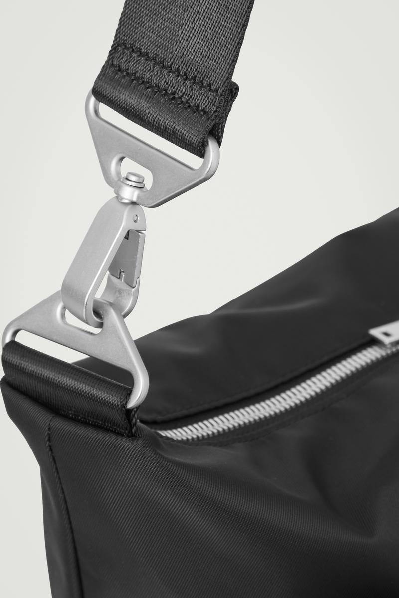 COS Utility Messenger - Nylon in Black for Men | Lyst