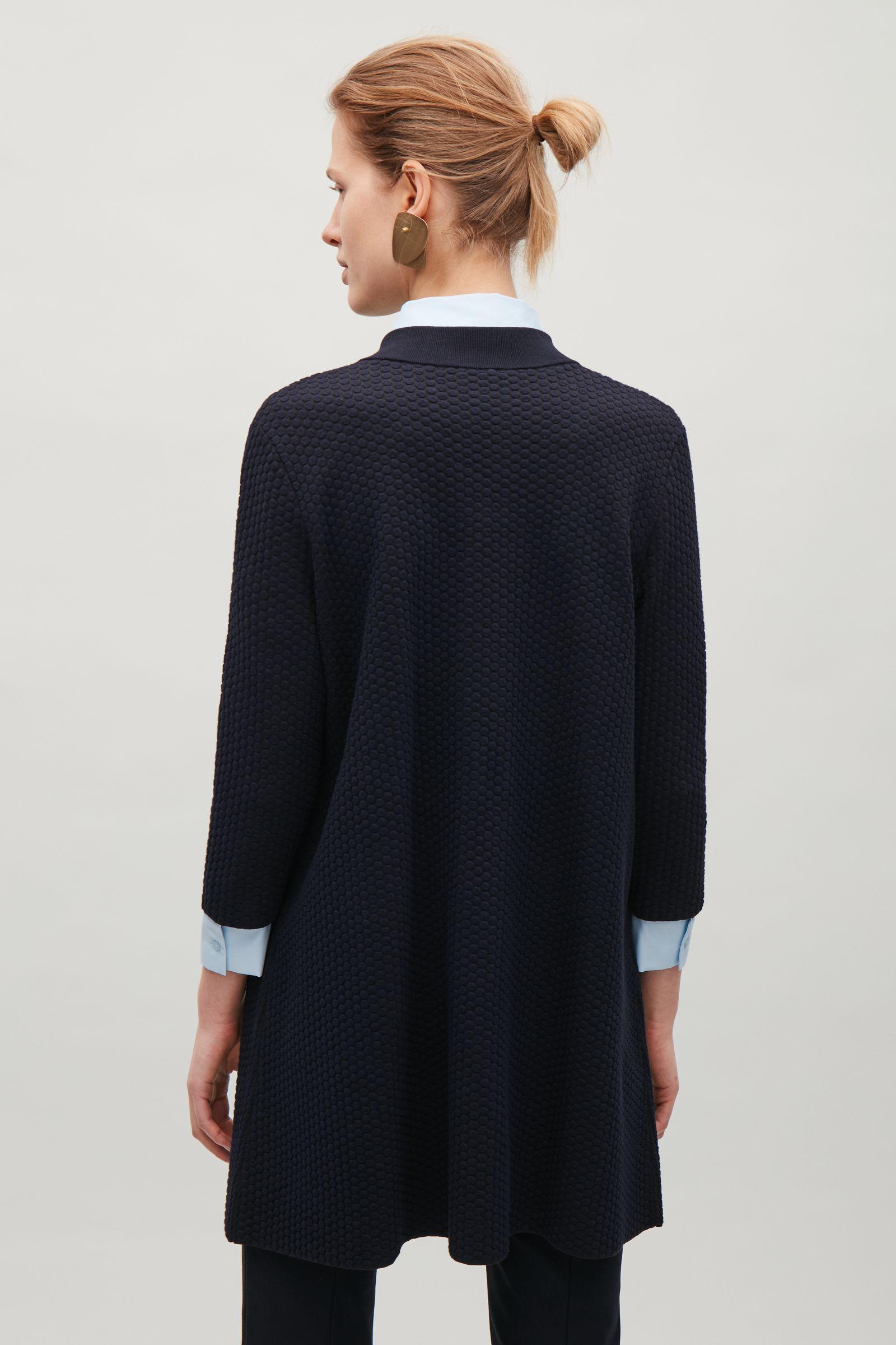 Cos clearance navy cardigan