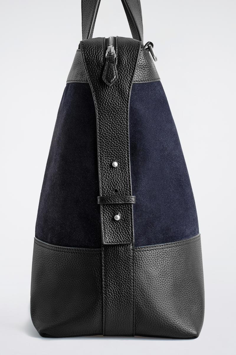 COS City Messenger Bag in Blue for Men | Lyst