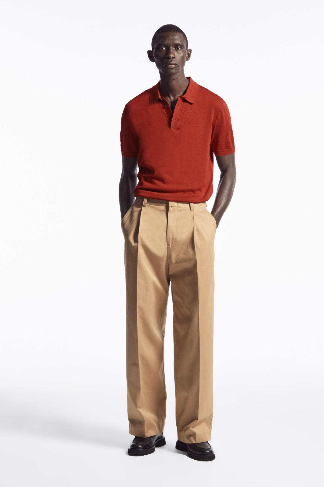 cos-Beige-Relaxed-Pleated-