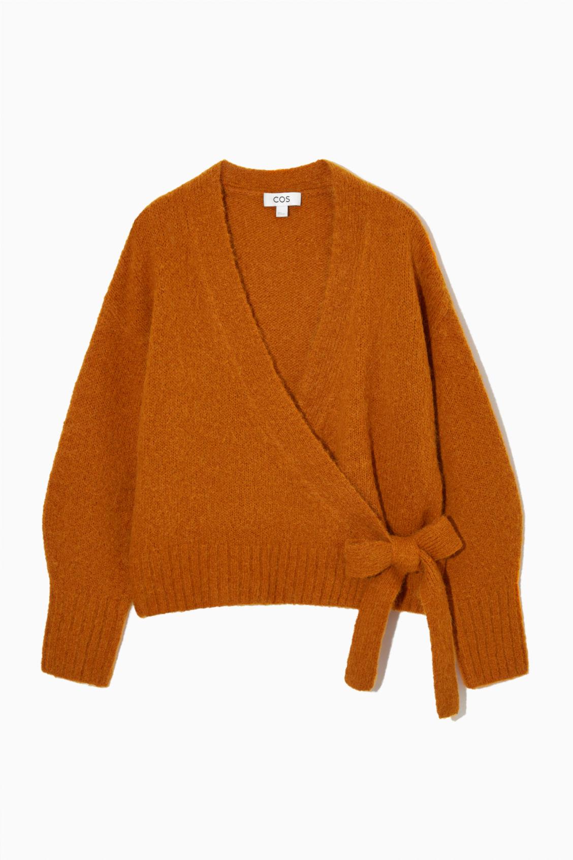cos-Orange-Wool-blend-Wrap- cos-Orange-Wool-blend-Wrap-