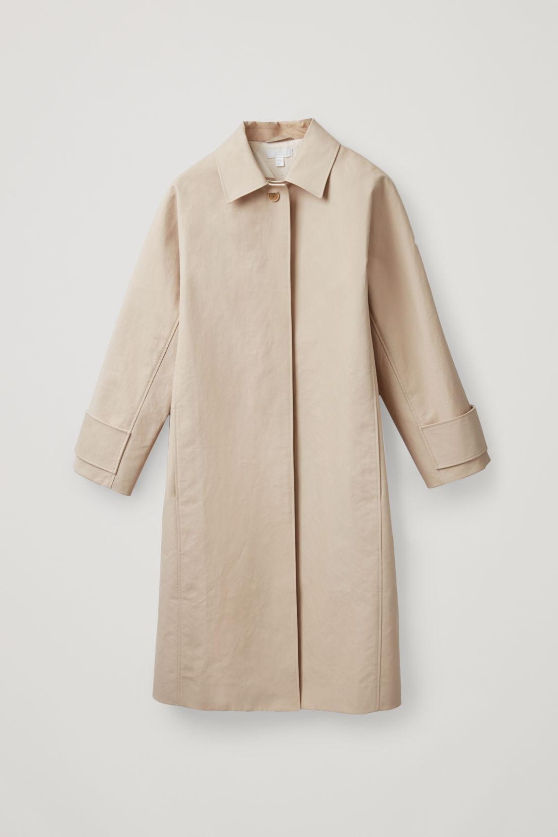 cotton mac coat