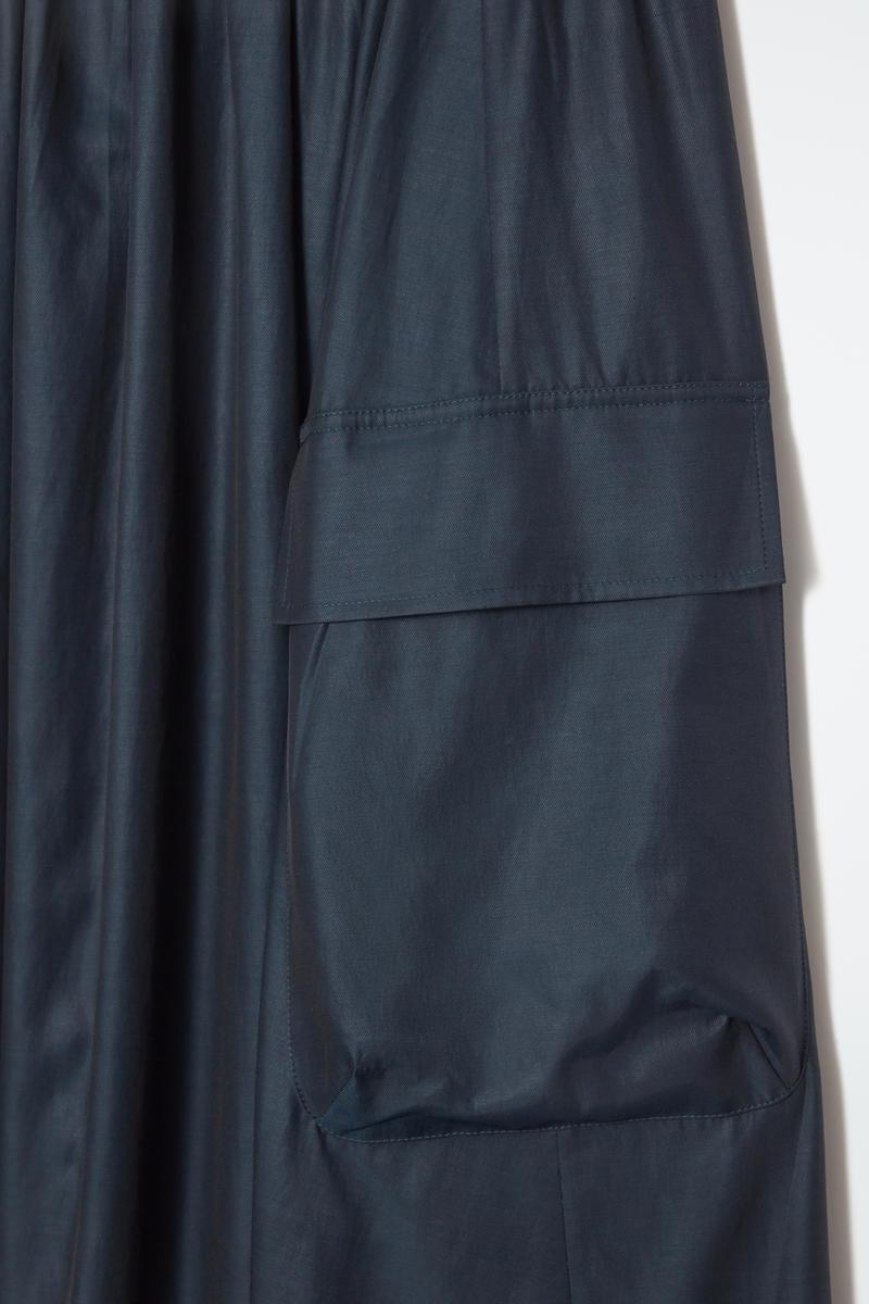 スカート COS UTILITY A-LINE MAXI SKIRT, Navy COS Utility A-line Maxi Skirt in Blue | Lyst