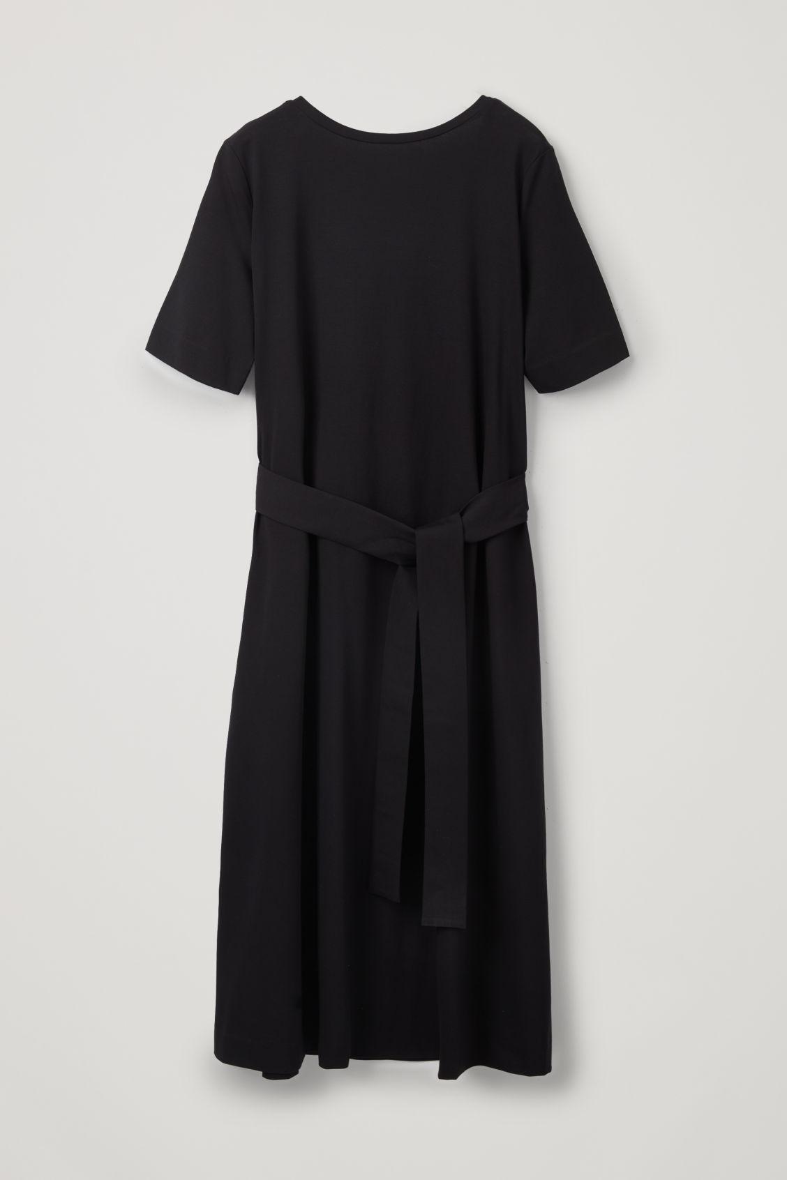 a line jersey dress