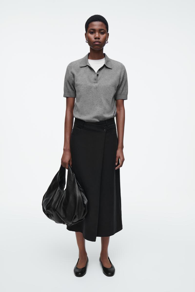 COS Cloud Tote in Black | Lyst
