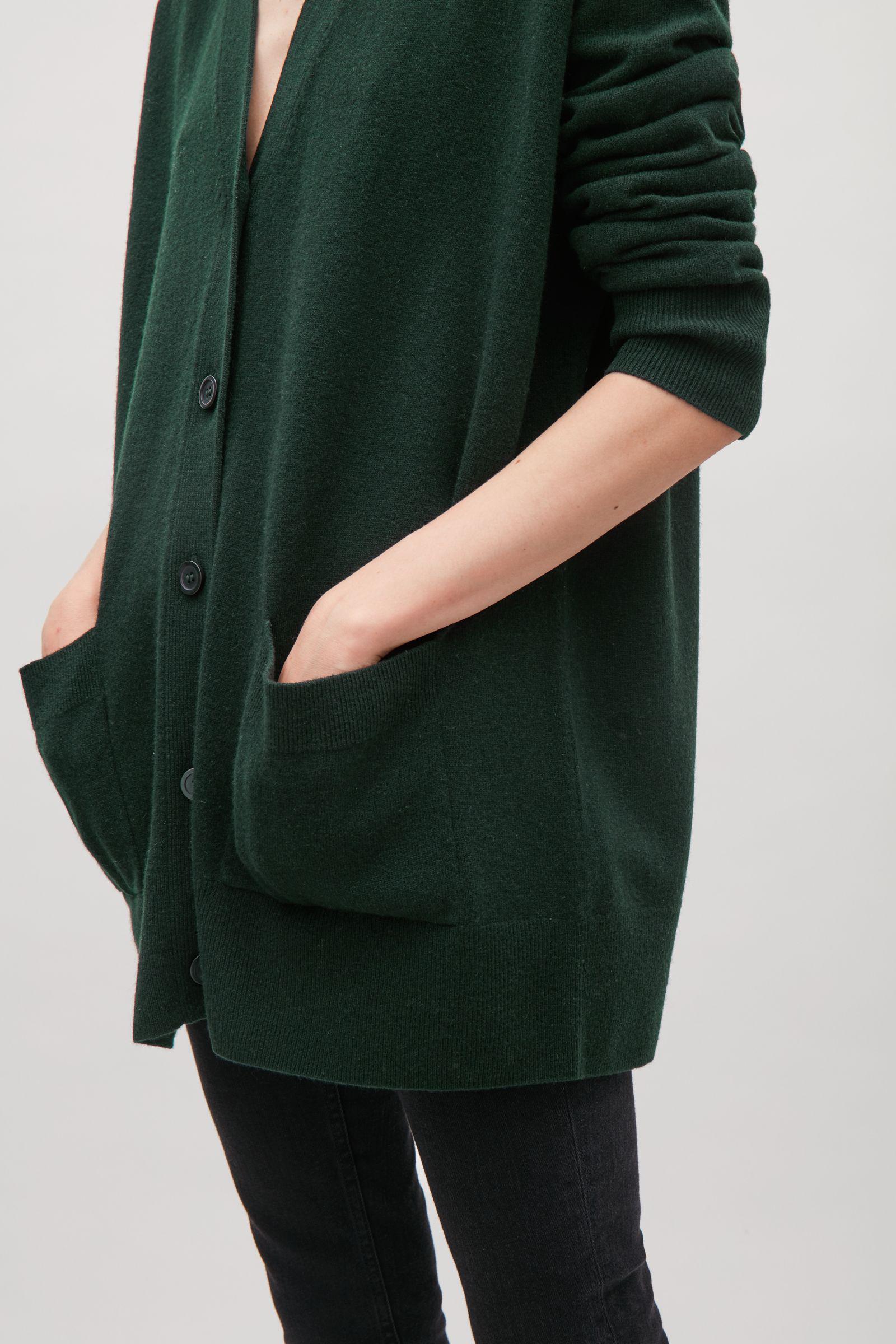Cos speckled hotsell cardigan
