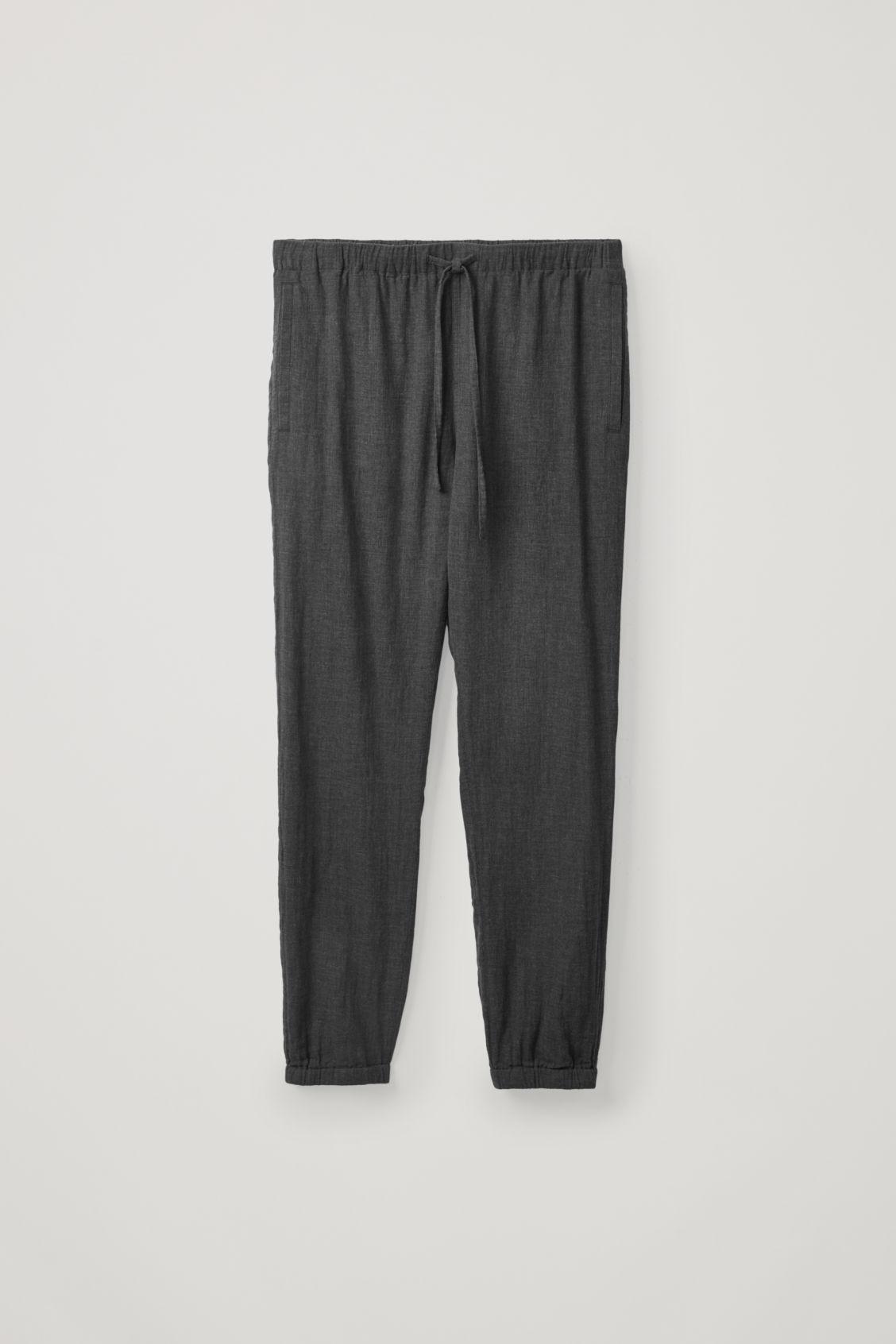 Cotton flannel trousers Clearance