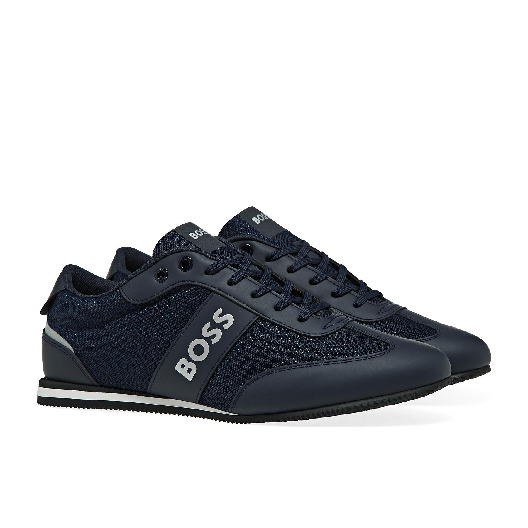 BOSS by HUGO BOSS Rusham Low Shoes in Dark Blue (Blue) for Men | Lyst UK