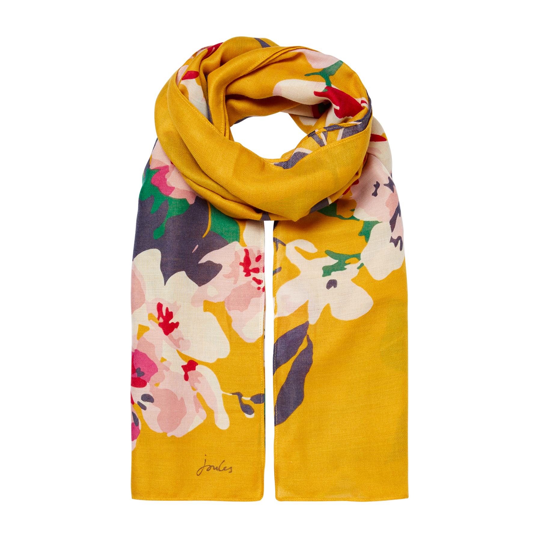 Joules River Scarf in Yellow | Lyst