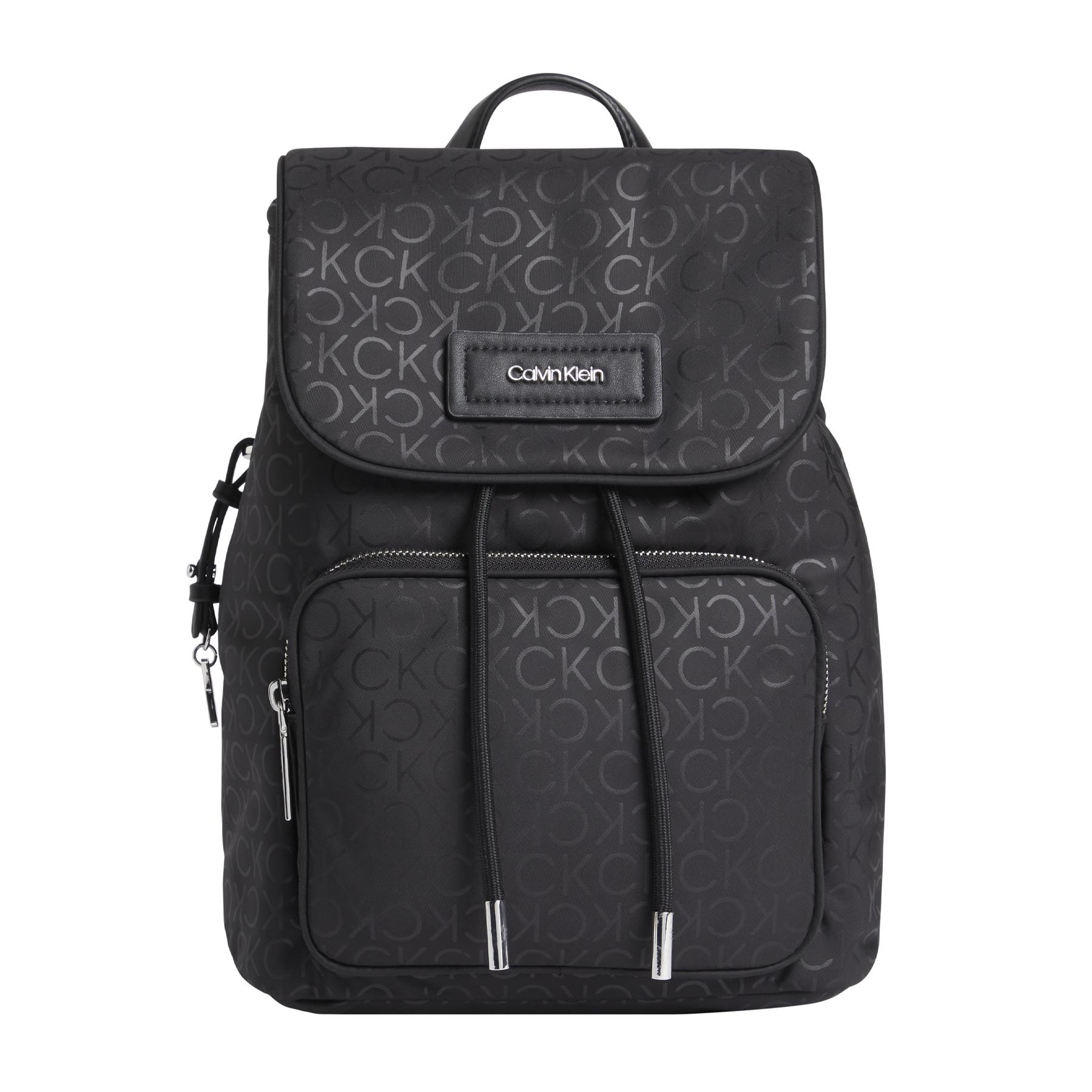 Calvin Klein Ck Must Nylon Backpack in Black | Lyst